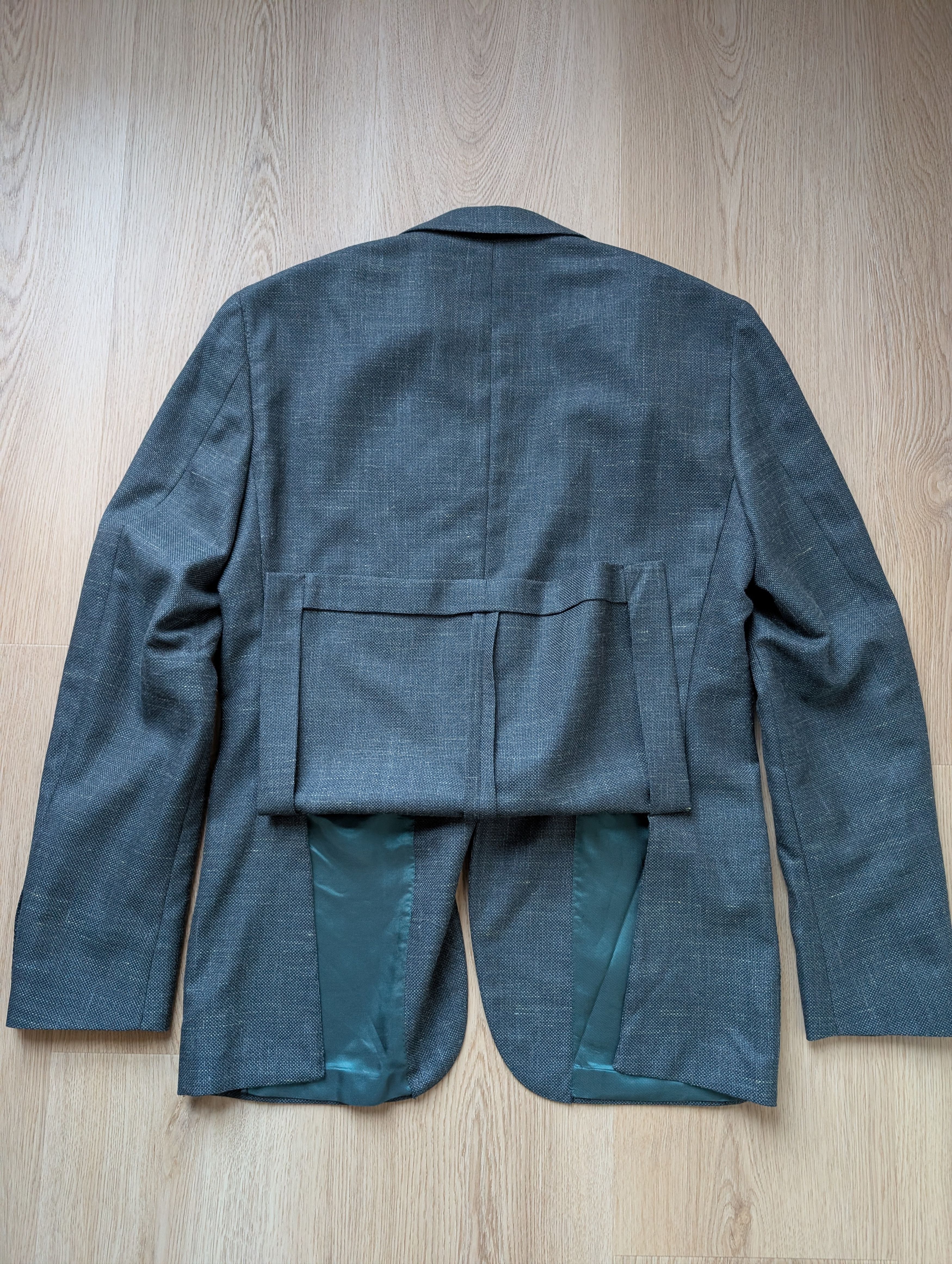 Corneliani Corneliani CC Collection Wool Rafined Half-Lined Blazer Size 48R - 10 Thumbnail