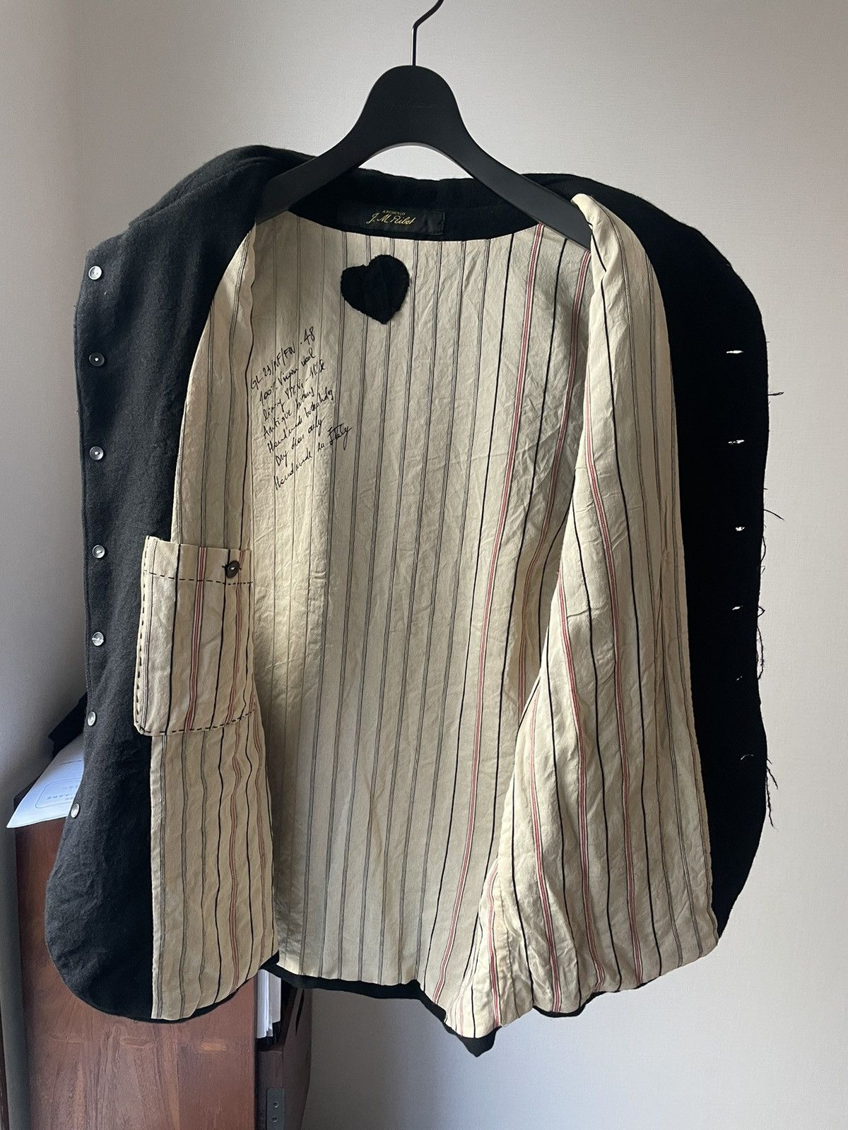 Archivio J.M. Ribot Hand Embroidered Vest Size US L / EU 52-54 / 3 - 6 Thumbnail