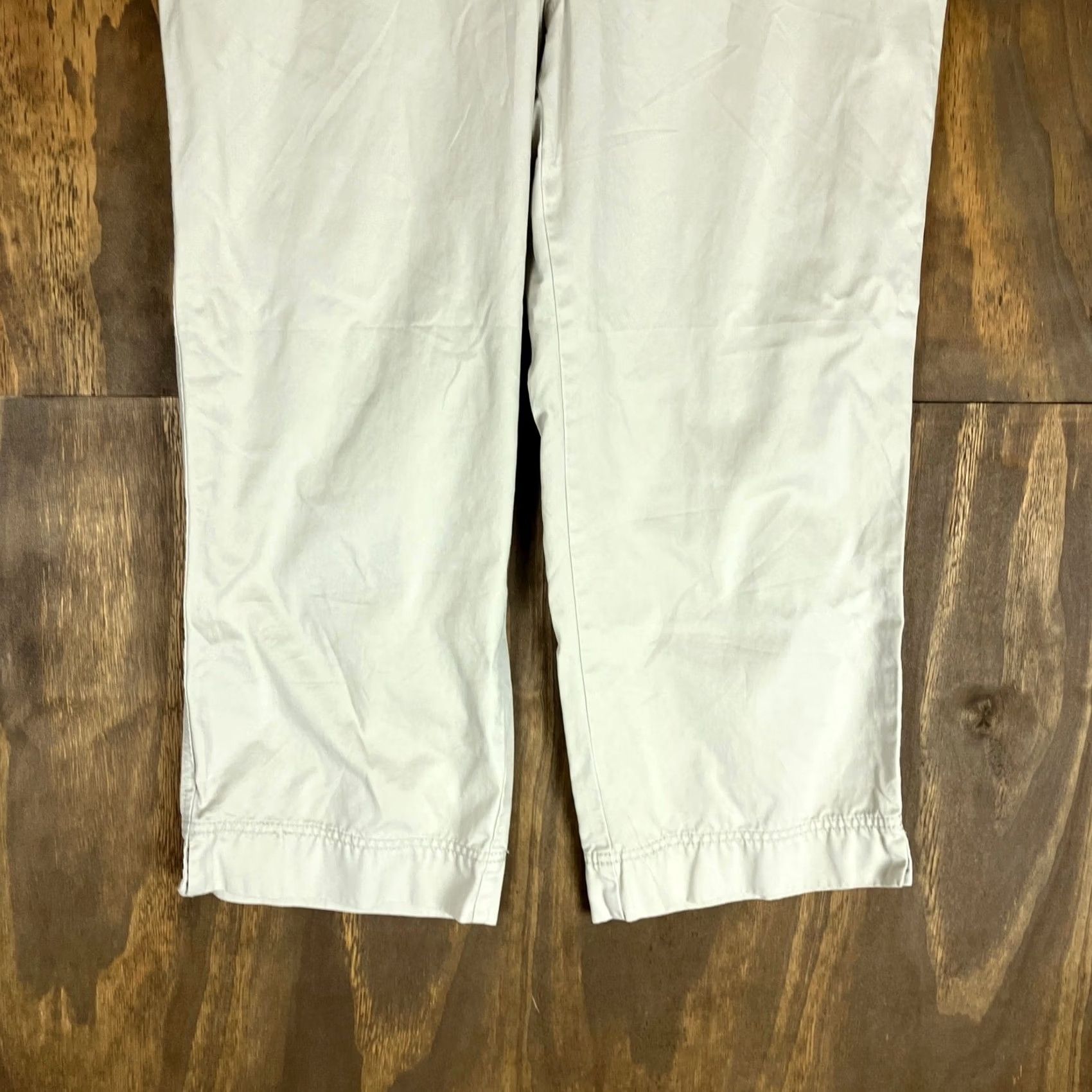 Eddie Bauer Eddie Bauer Womens Pants Tan Mid Rise Vashon Fit Capri 100% Cotton 8 Size 24" / US 00 / IT 34 - 3 Thumbnail