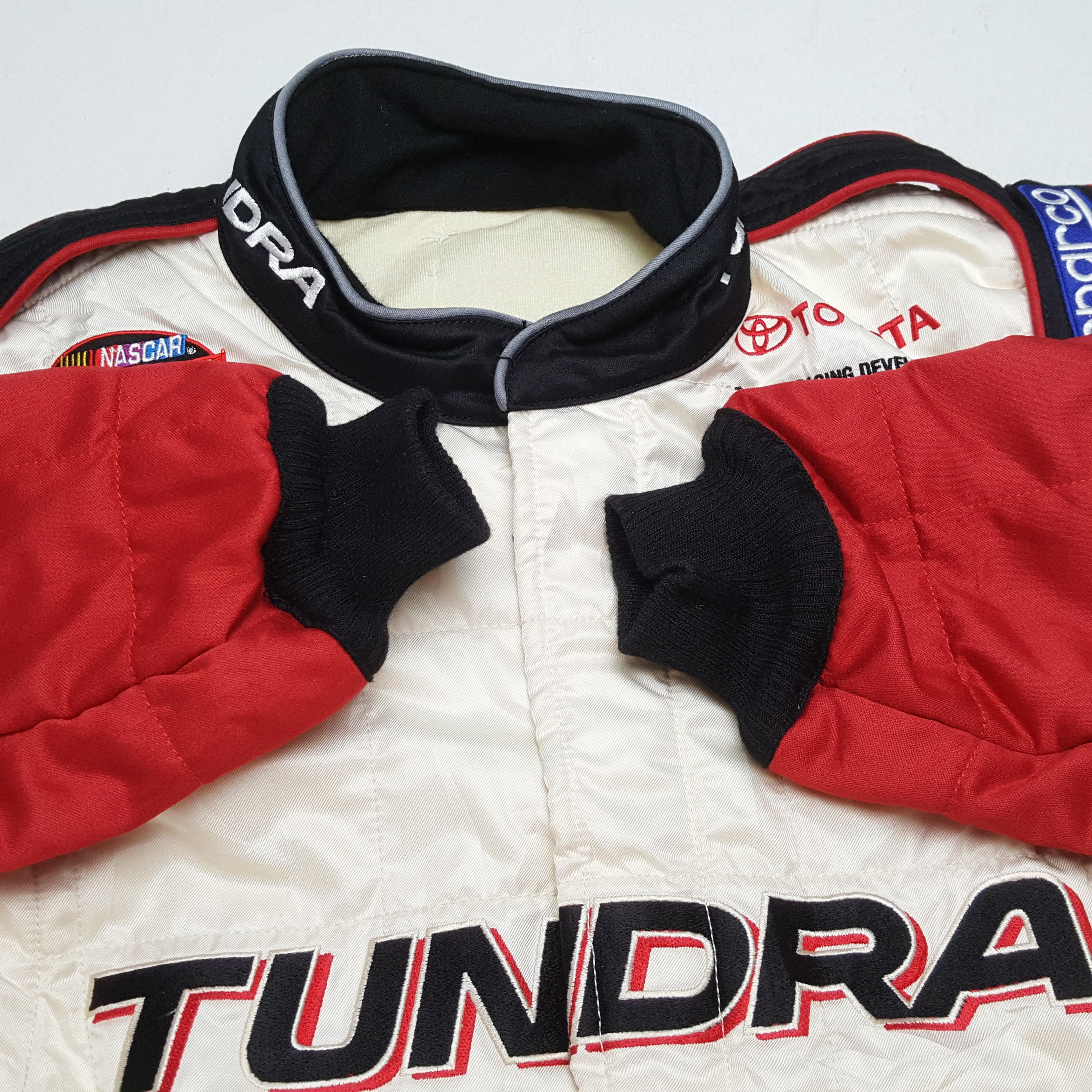 NASCAR × Tundra × Vintage Vintage TOYOTA TUNDRA SPARCO Racing Team Coverall Jacket Size US L / EU 52-54 / 3 - 16 Thumbnail