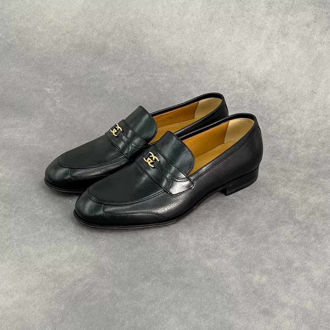 Gucci Gucci Leather Black Lowtop Sneakers 9 Men Size US 9 / EU 42 - 1 Thumbnail