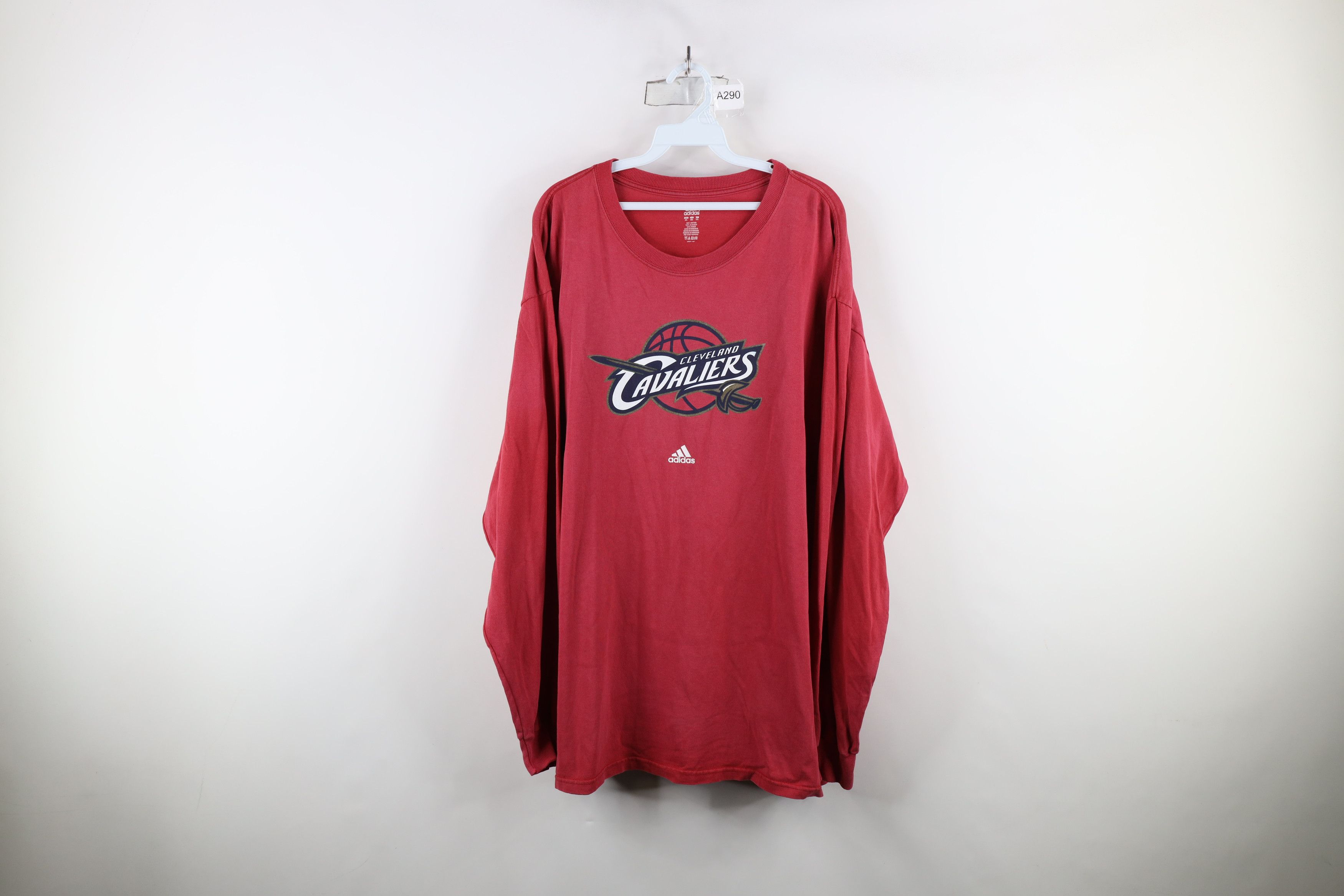 Adidas × Vintage Vintage Adidas Cavaliers Basketball Long Sleeve T-Shirt Size US XXL / EU 58 / 5 - 1 Thumbnail