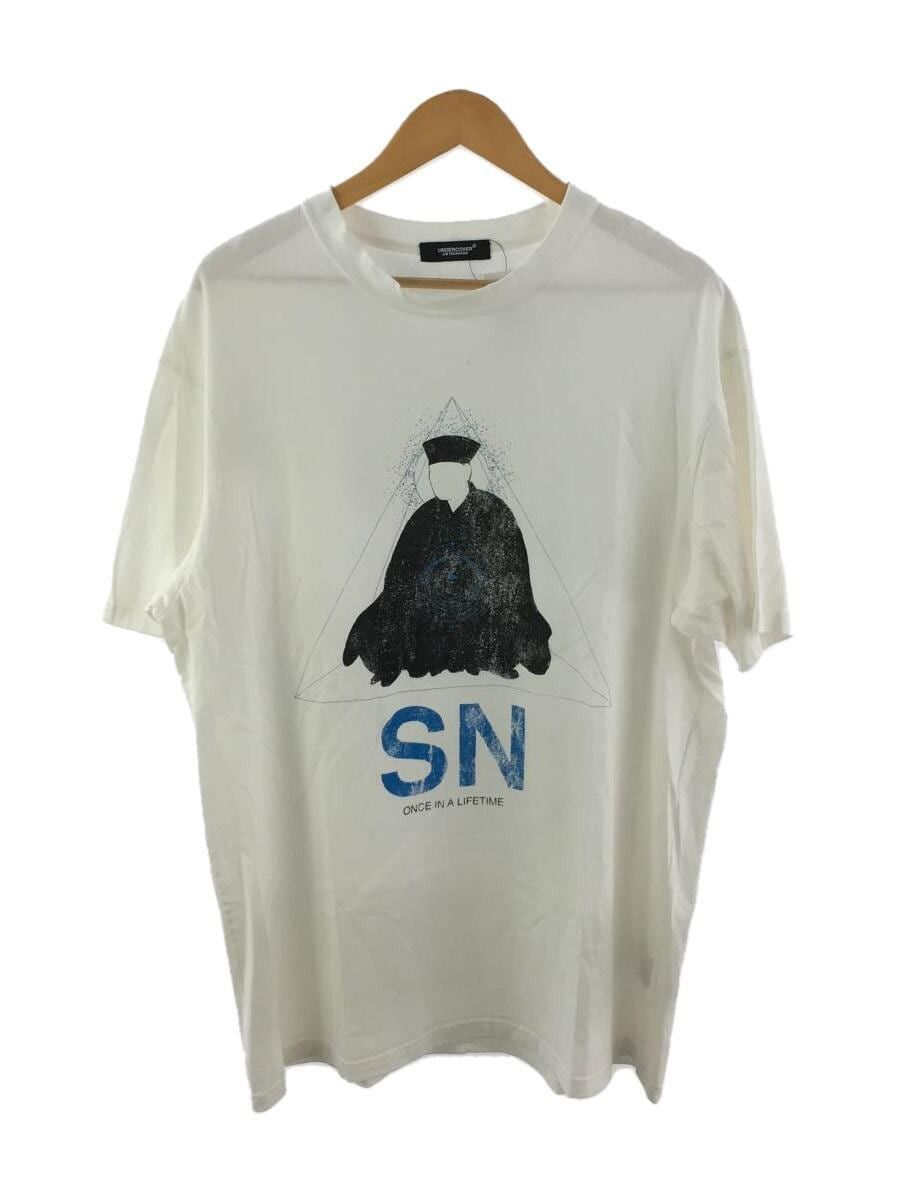 image of Undercover Ss22 Spiritual Noise T-Shirt in White, Men's (Size XL)