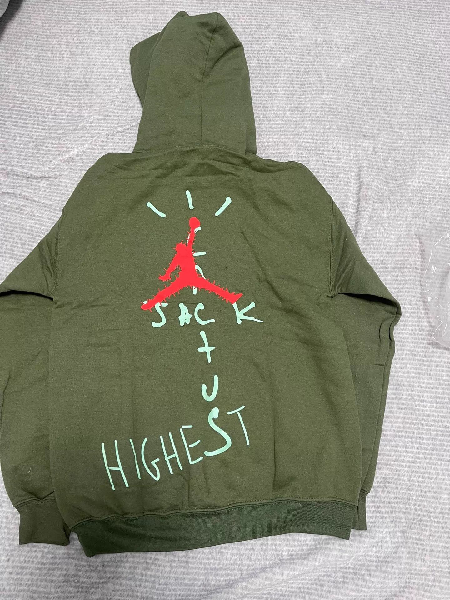 Travis Scott Travis Jordan Cactus Highest Hoodie New S/M Size US S / EU 44-46 / 1 - 2 Thumbnail