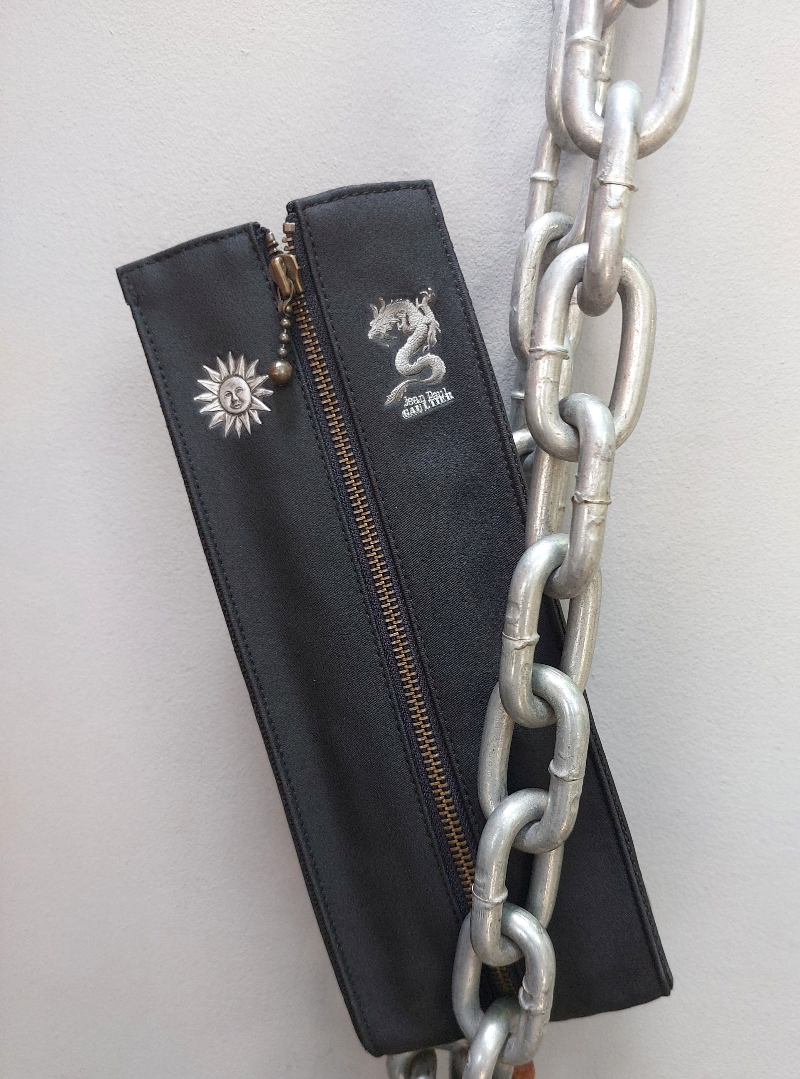 Jean Paul Gaultier RARE Jean Paul Gaultier Transformer Multi Zipper Handbag Size ONE SIZE - 4 Thumbnail