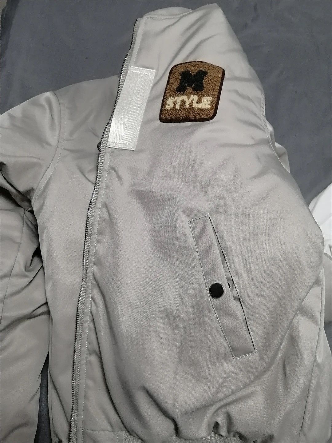 Other Vintage Loose Baseball Jacket Embroidered Thick Unisex Size XL / US 12-14 / IT 48-50 - 3 Thumbnail