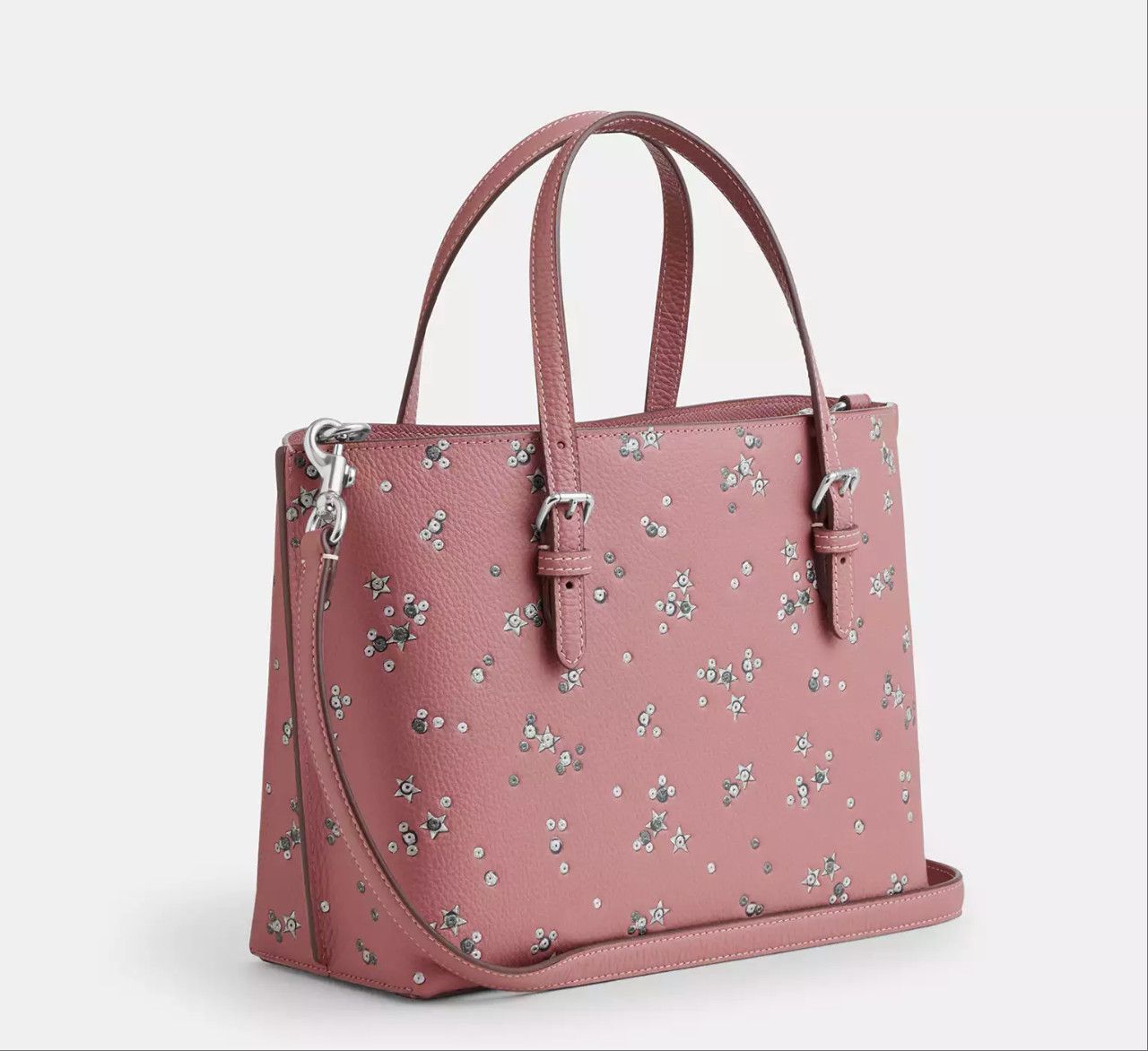 Coach Mollie Tote Bag 25 With Star Print CCV87 Size ONE SIZE - 12 Thumbnail