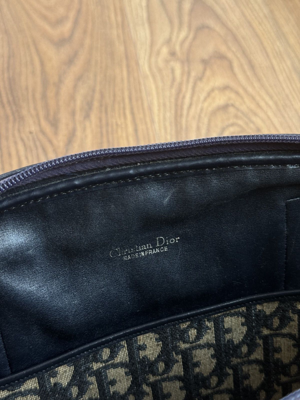 Dior Vintage leather bag Christian Dior monogram original item Size ONE SIZE - 6 Thumbnail