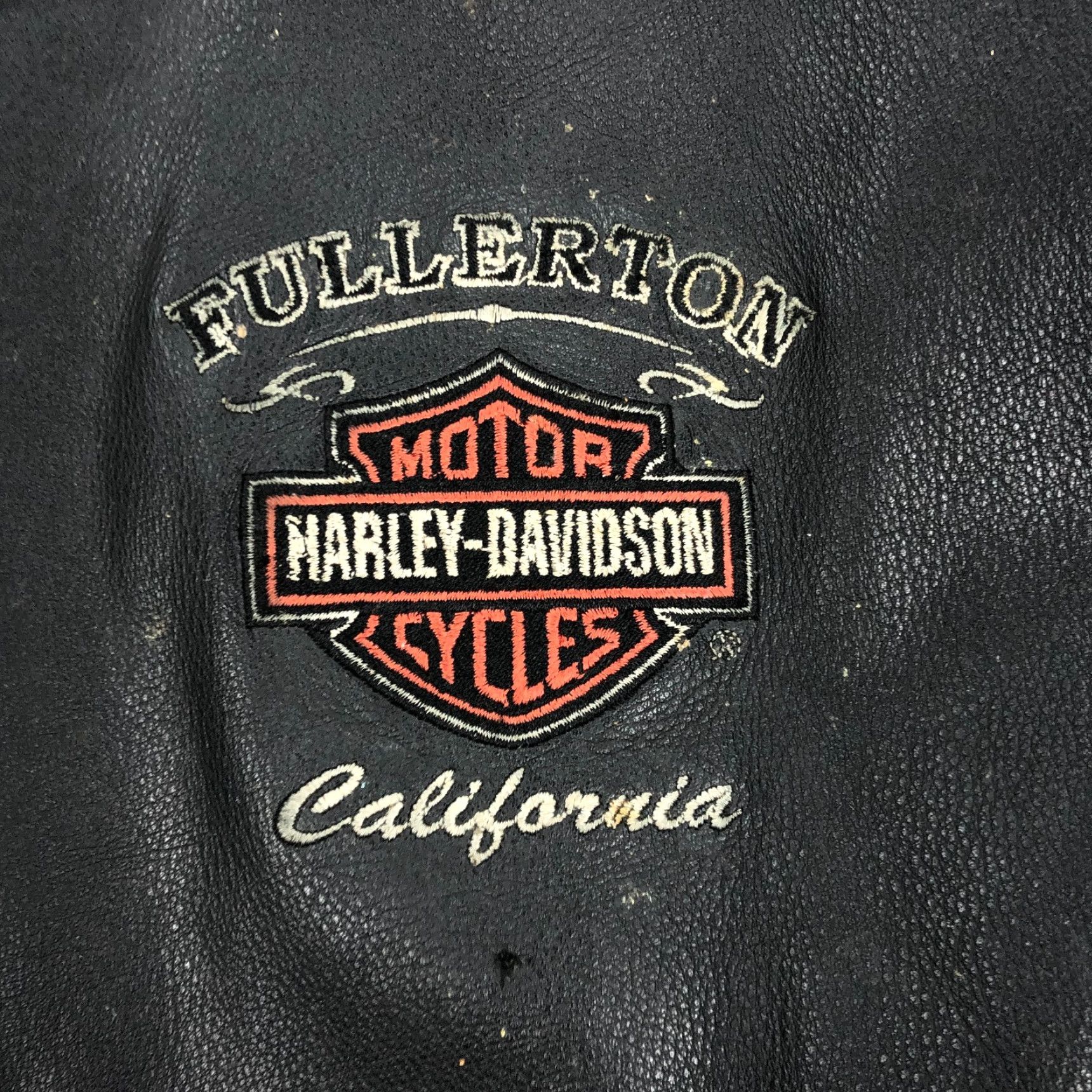 Harley Davidson Harley-Davidson Jacket Mens 2XL Leather Zip Distressed Motorcycle Casual Winter Spring Fall Motorcycle Size US XXL / EU 58 / 5 - 3 Thumbnail