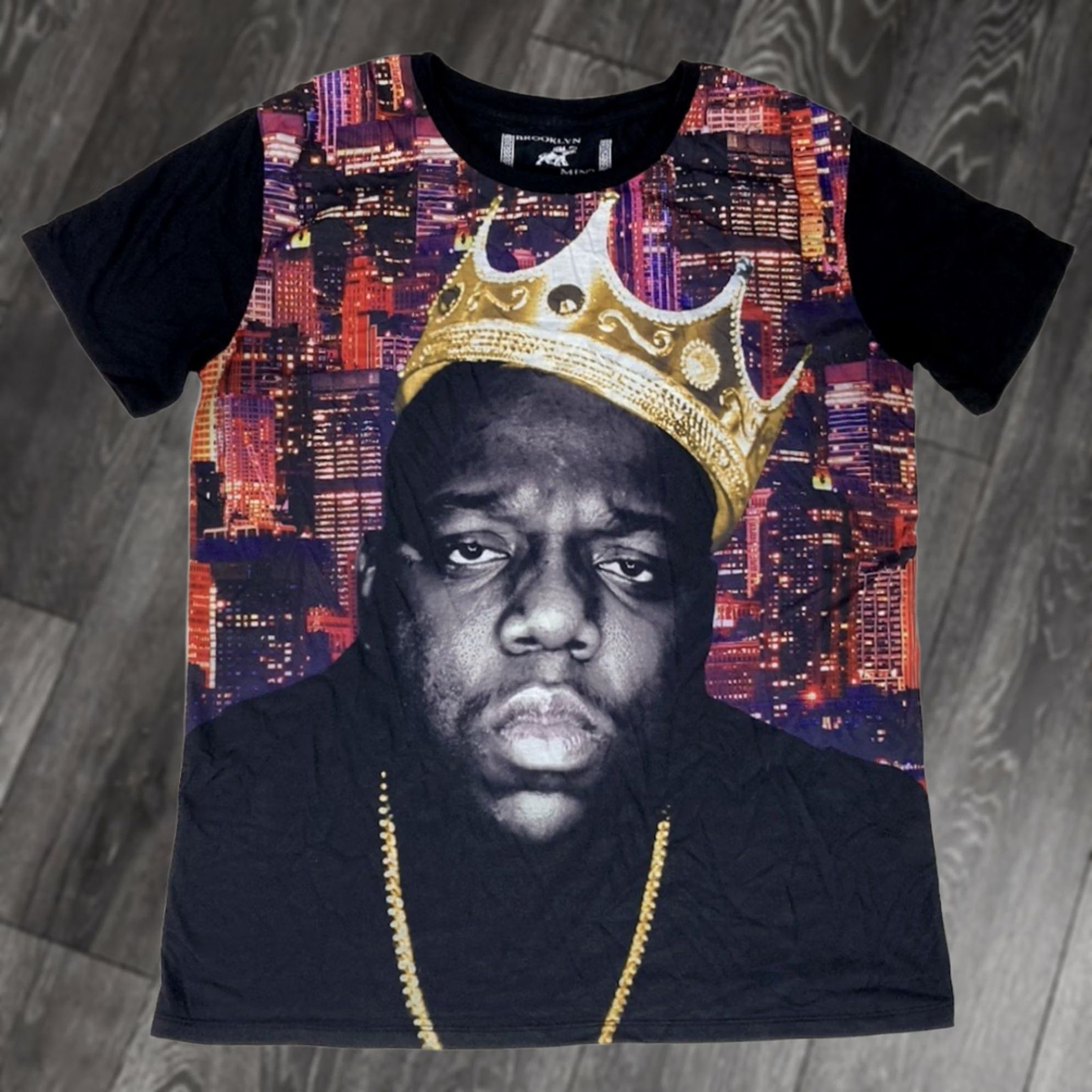 Vintage VINTAGE Brooklyn Mint The Notorious BIG Biggie Smalls Graphic T-shirt Men Medium Black Size US M / EU 48-50 / 2 - 1 Thumbnail