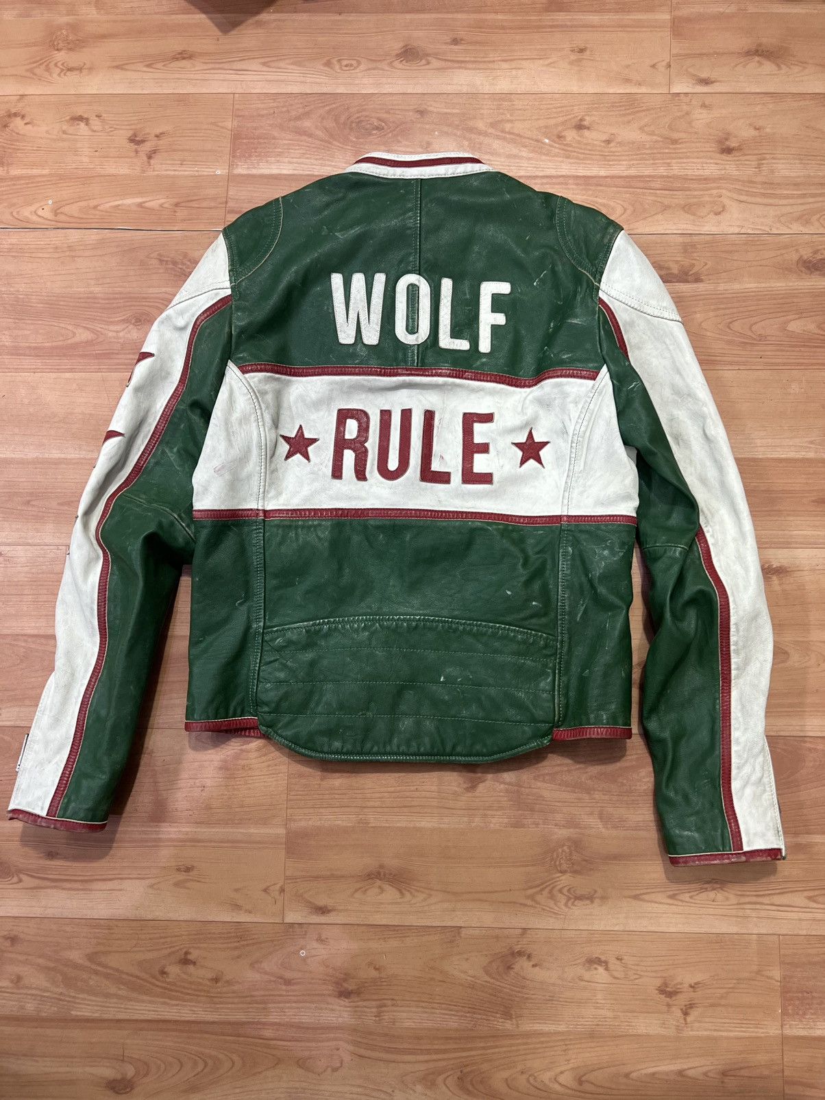 Diesel Diesel L- RACING WOLF Leather jacket size L Size US L / EU 52-54 / 3 - 2 Thumbnail