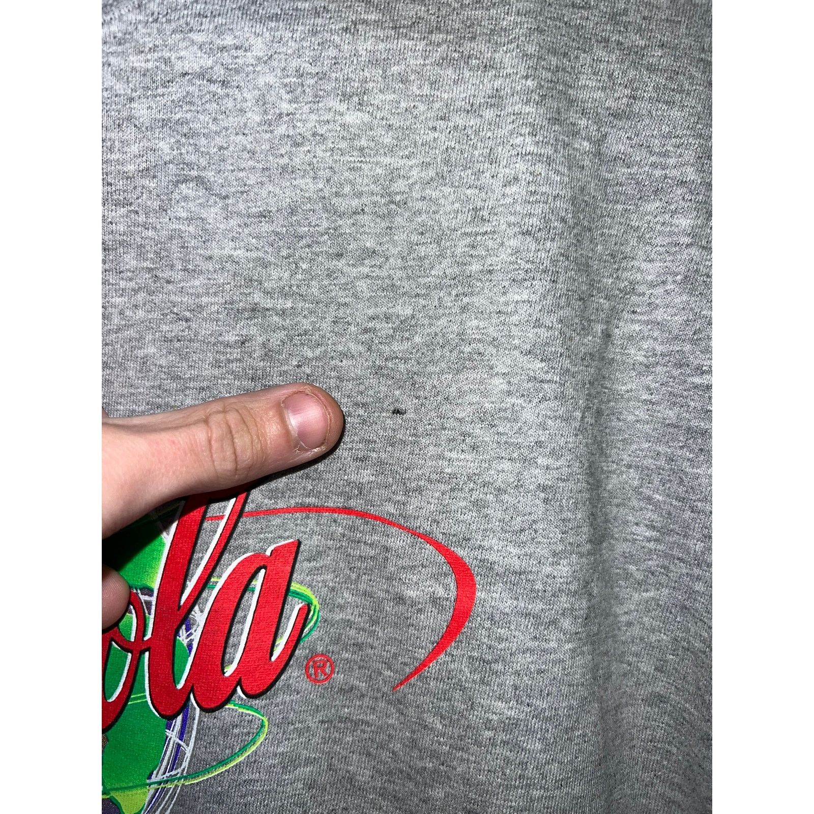 Coca Cola Vintage Coca-Cola Shirt World of Coke Atlanta Gray Tee VTG M Size US M / EU 48-50 / 2 - 5 Thumbnail