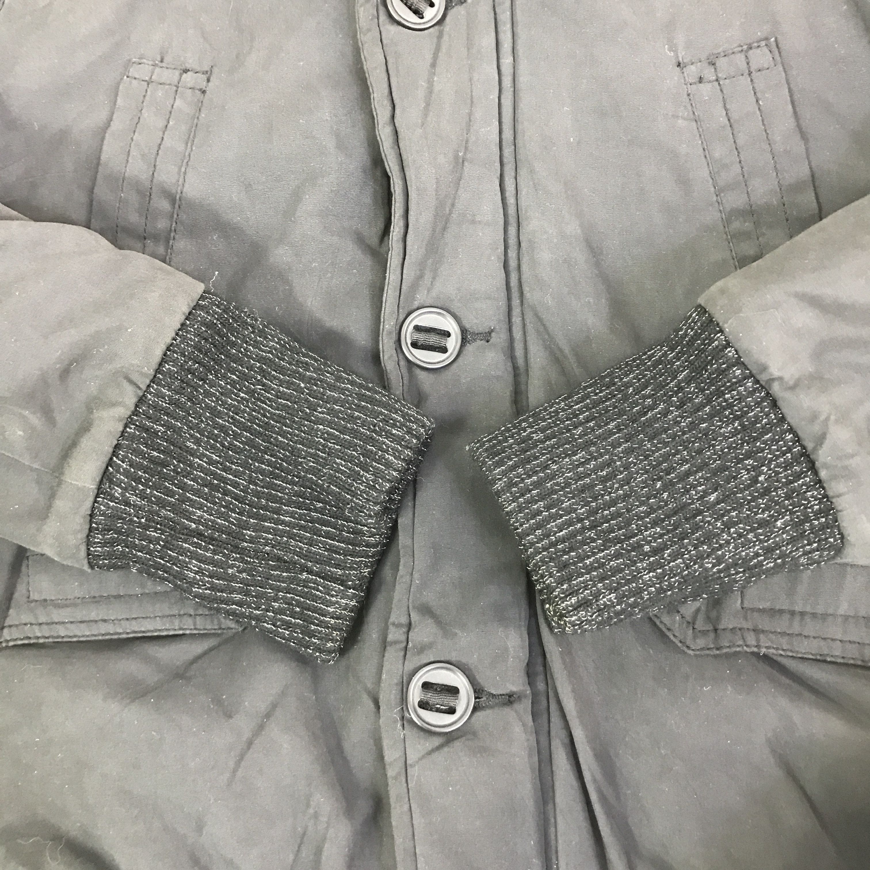 Japanese Brand PUNK JEANASIS BOMBER FUR HOODIE JACKET K114B7 Size US M / EU 48-50 / 2 - 7 Thumbnail