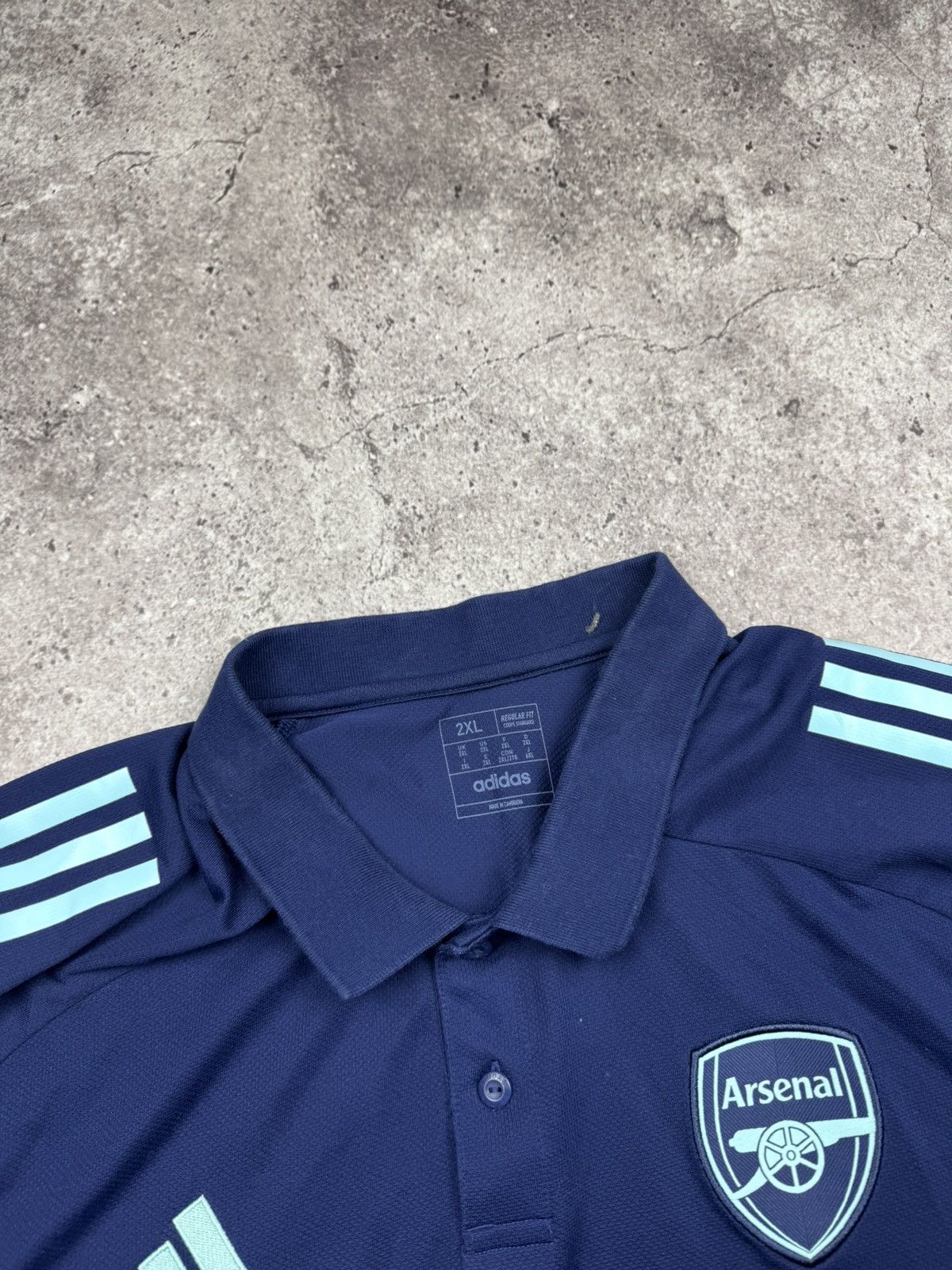 Adidas Adidas Arsenal 2024/2025 Y2K Polo Shirt Soccer Jersey Size US XXL / EU 58 / 5 - 3 Thumbnail