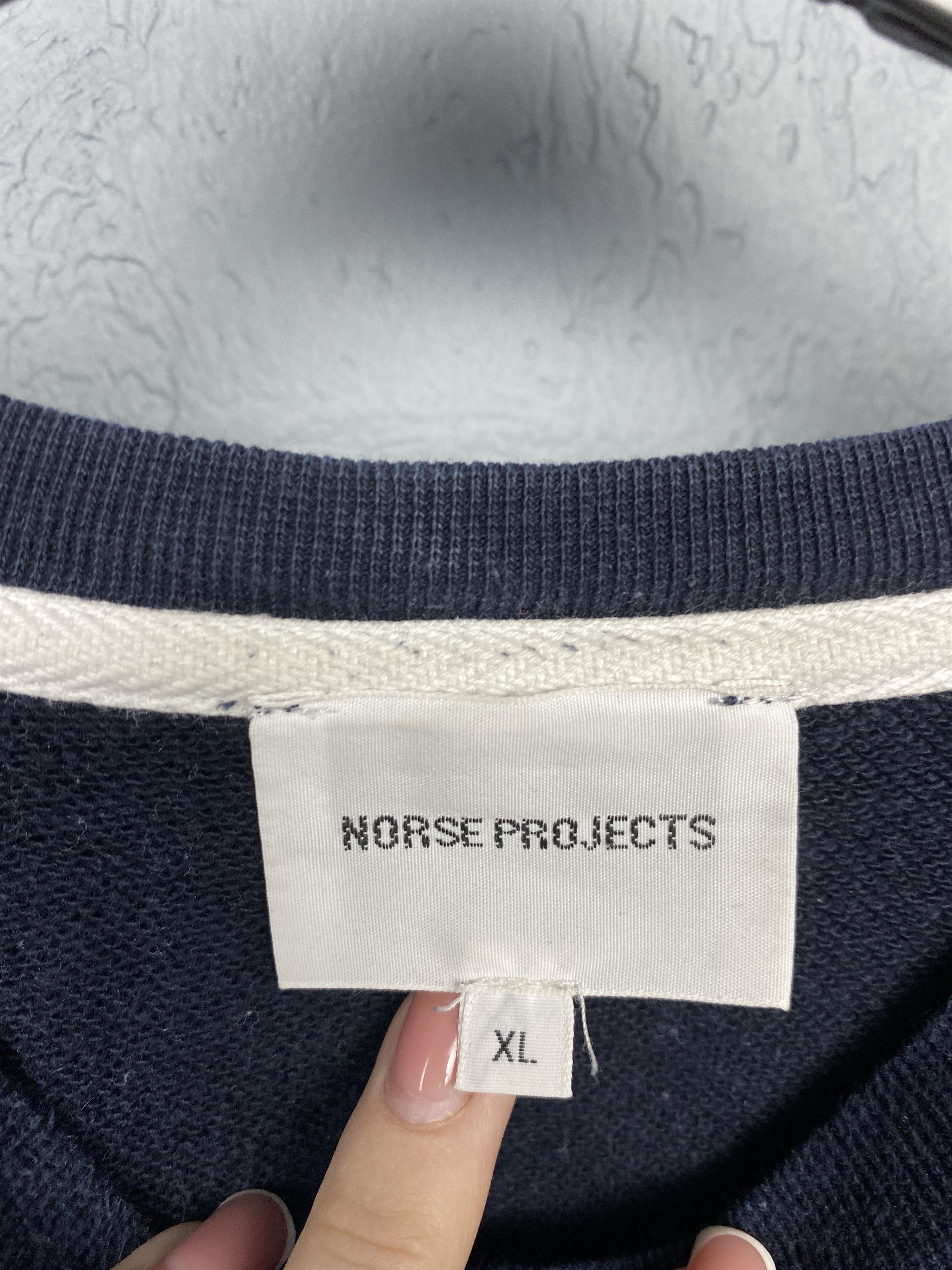 Norse Projects Norse Projects Mens Crew Neck Sweatshirt Size US XL / EU 56 / 4 - 4 Thumbnail