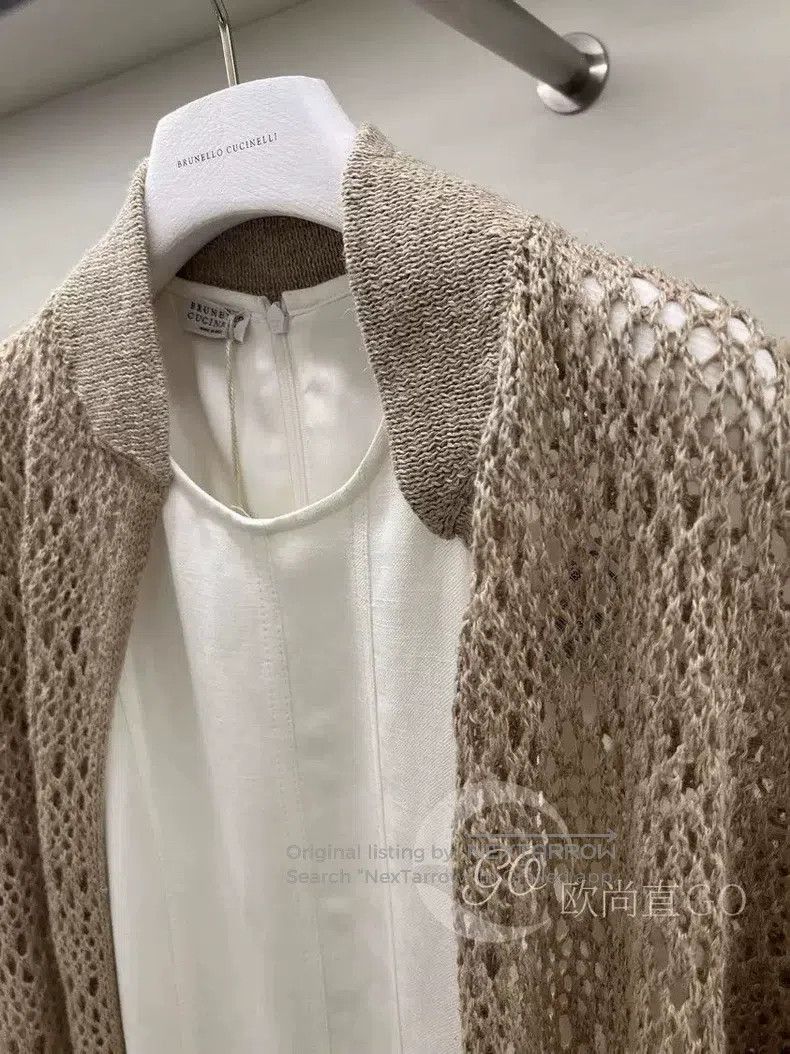Brunello Cucinelli Brunello Cucinelli Long Cardigan Size S / US 4 / IT 40 - 5 Thumbnail