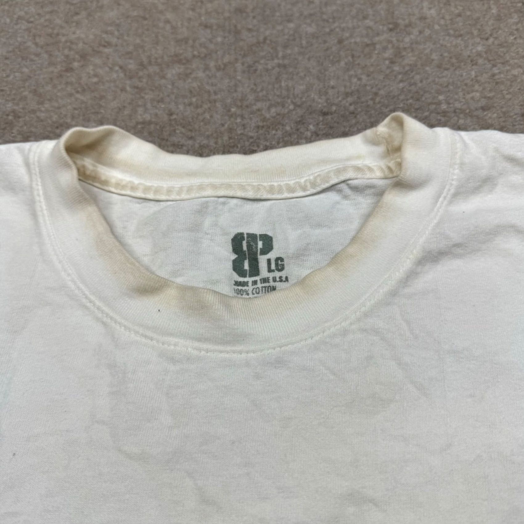 Vintage VINTAGE Brooklyn Projects T Shirt Men L White Short Sleeve Tee Size US L / EU 52-54 / 3 - 2 Thumbnail