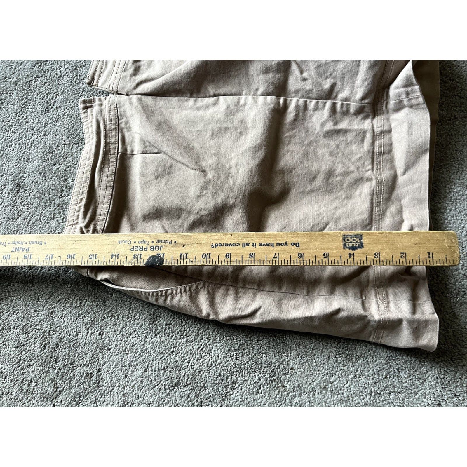 Talbots VINTAGE Talbots Skirt Women's Short Pencil Stretch Cotton Brown Zip Casual Business 2P Size 26" / US 2 / IT 38 - 4 Thumbnail