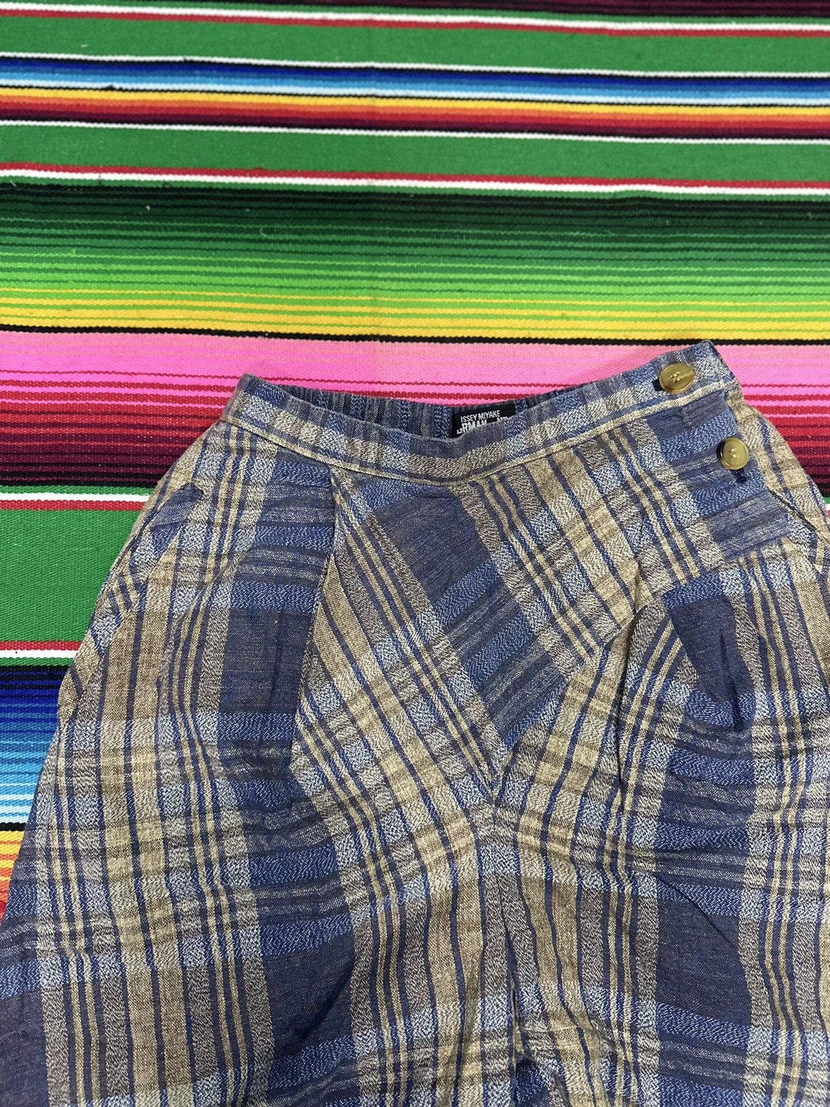 Pleats Please Issey Miyake 💥Issey Miyake💥Vintage 1985 Issey Miyake Permanente 💥 Size US 28 / EU 44 - 8 Thumbnail