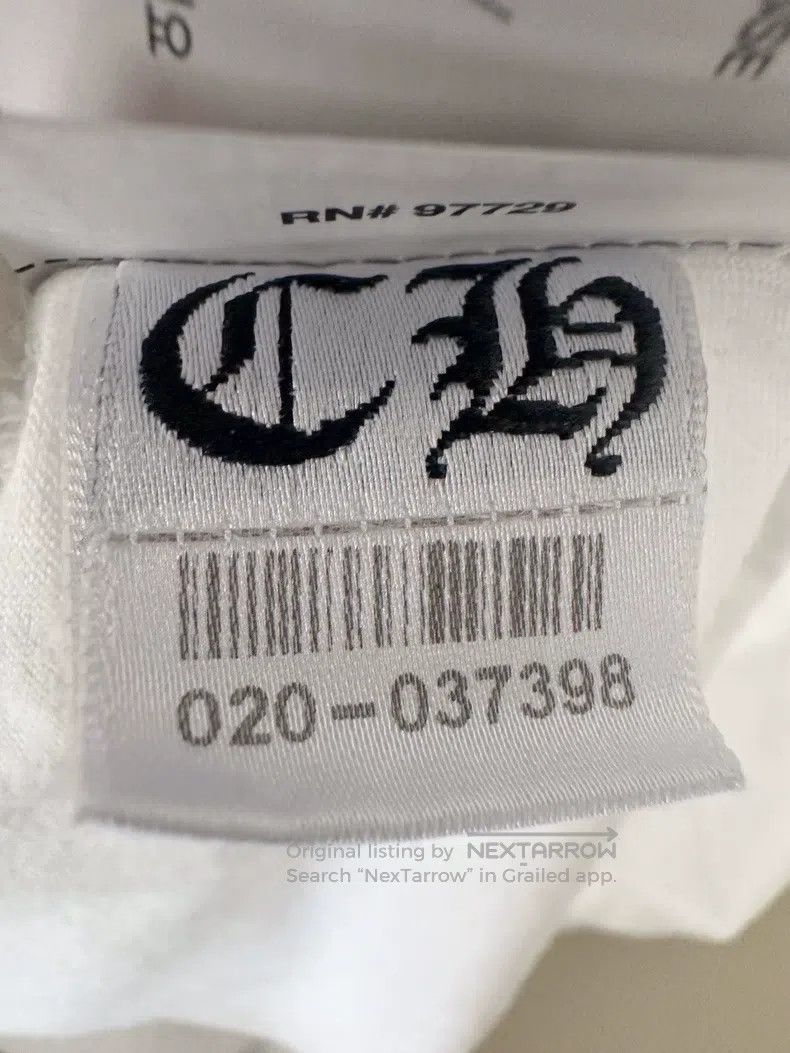 Chrome Hearts Chrome Hearts Size M Three-element white long sleeve with a Size US M / EU 48-50 / 2 - 4 Thumbnail