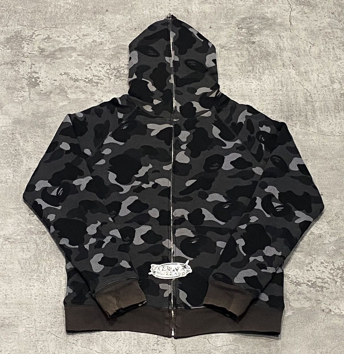 Bape Thermal Reversible Camo Full Zip Hoodie