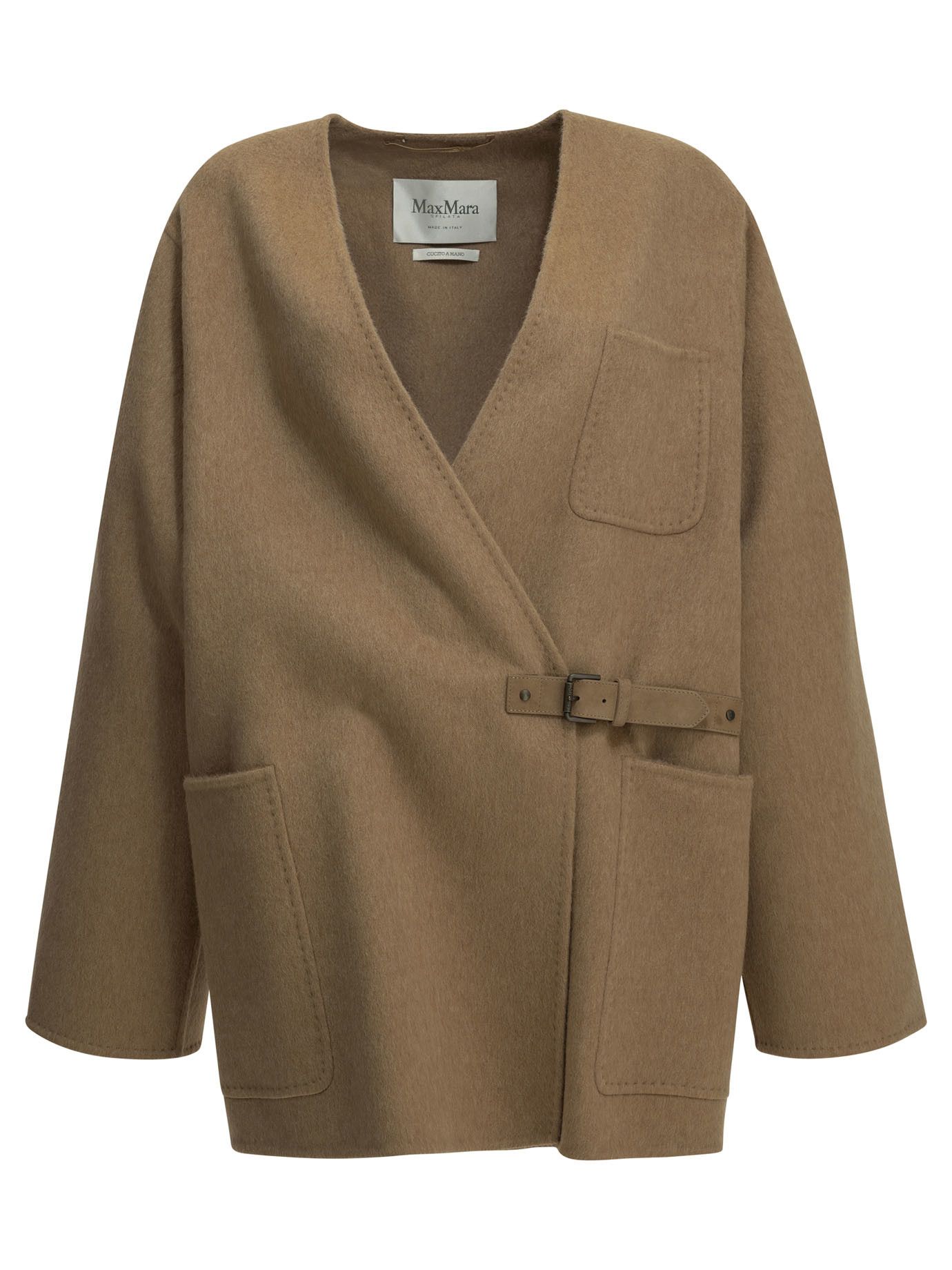 Max Mara Max Mara Short Coat In Camel And Mohair tag size 40 Women Size S / US 4 / IT 40 - 1 Thumbnail