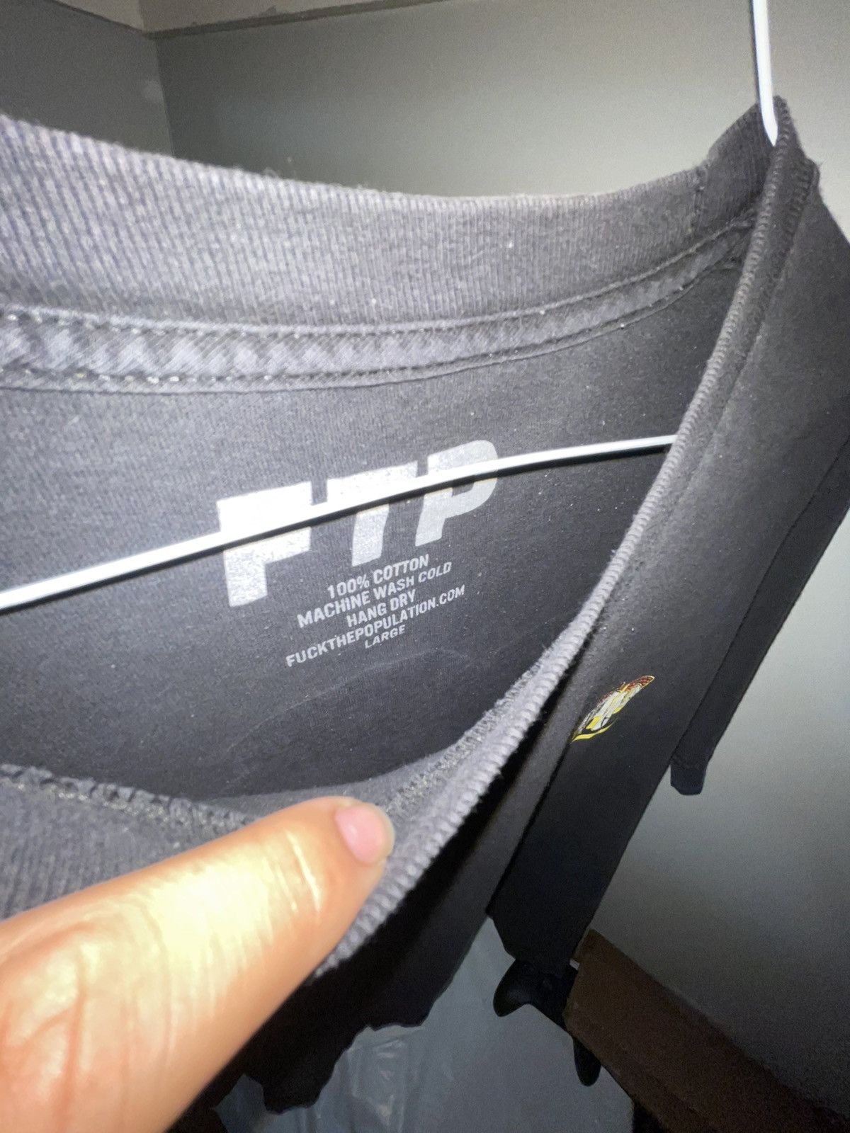 Fuck The Population FTP Logo Brick Tee Size US L / EU 52-54 / 3 - 2 Thumbnail