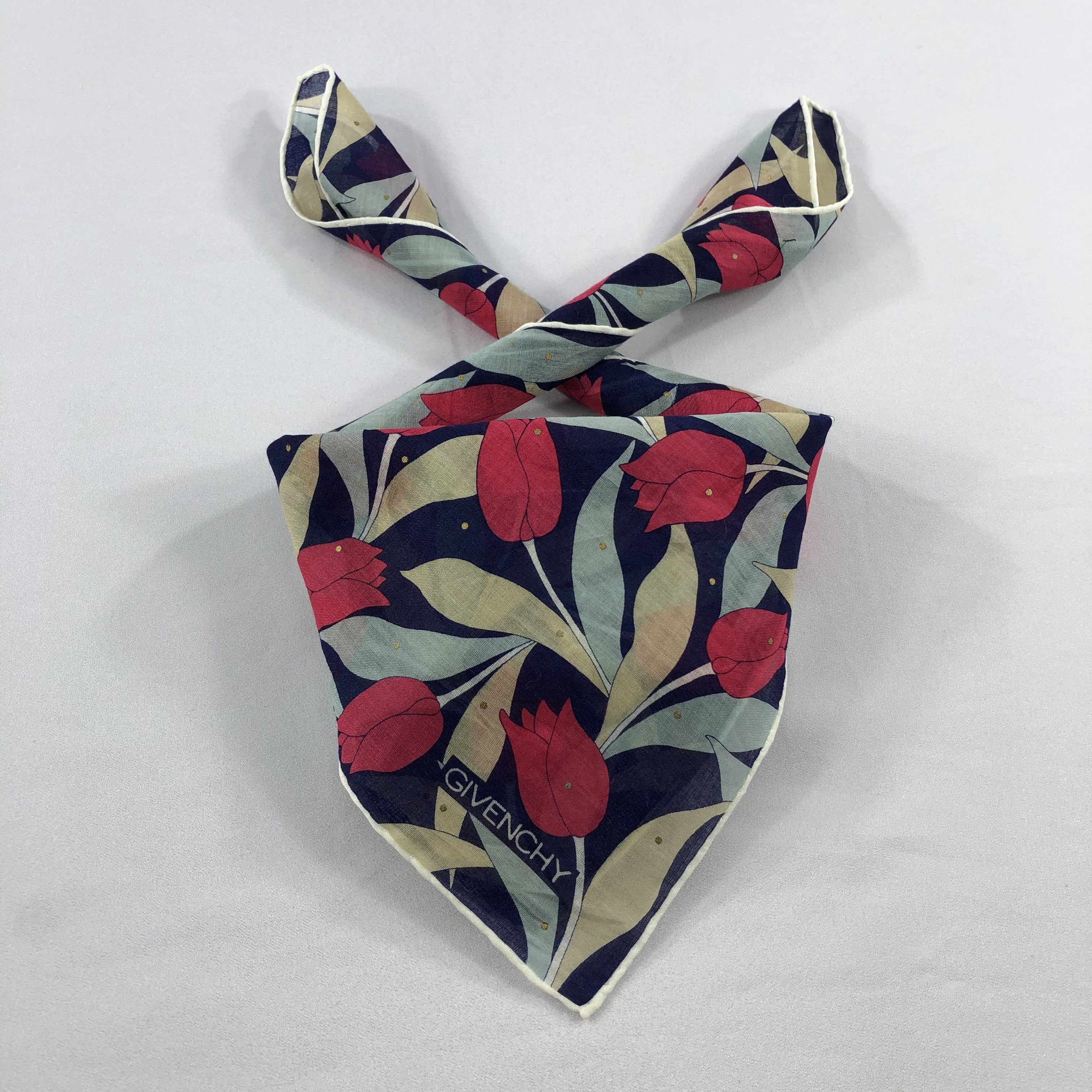 Vintage Givenchy Handkerchief / Neckerchief / Bandana Size ONE SIZE - 1 Thumbnail