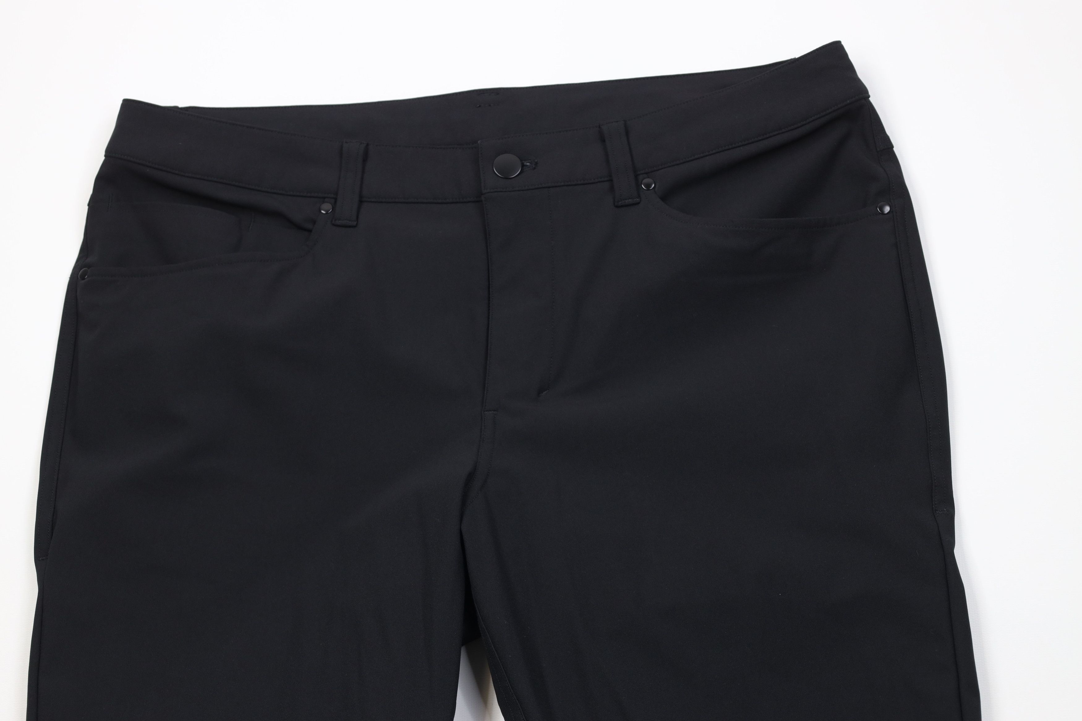 Lululemon Lululemon Straight Leg ABC Chino Pants Trousers Black Size US 34 / EU 50 - 2 Thumbnail
