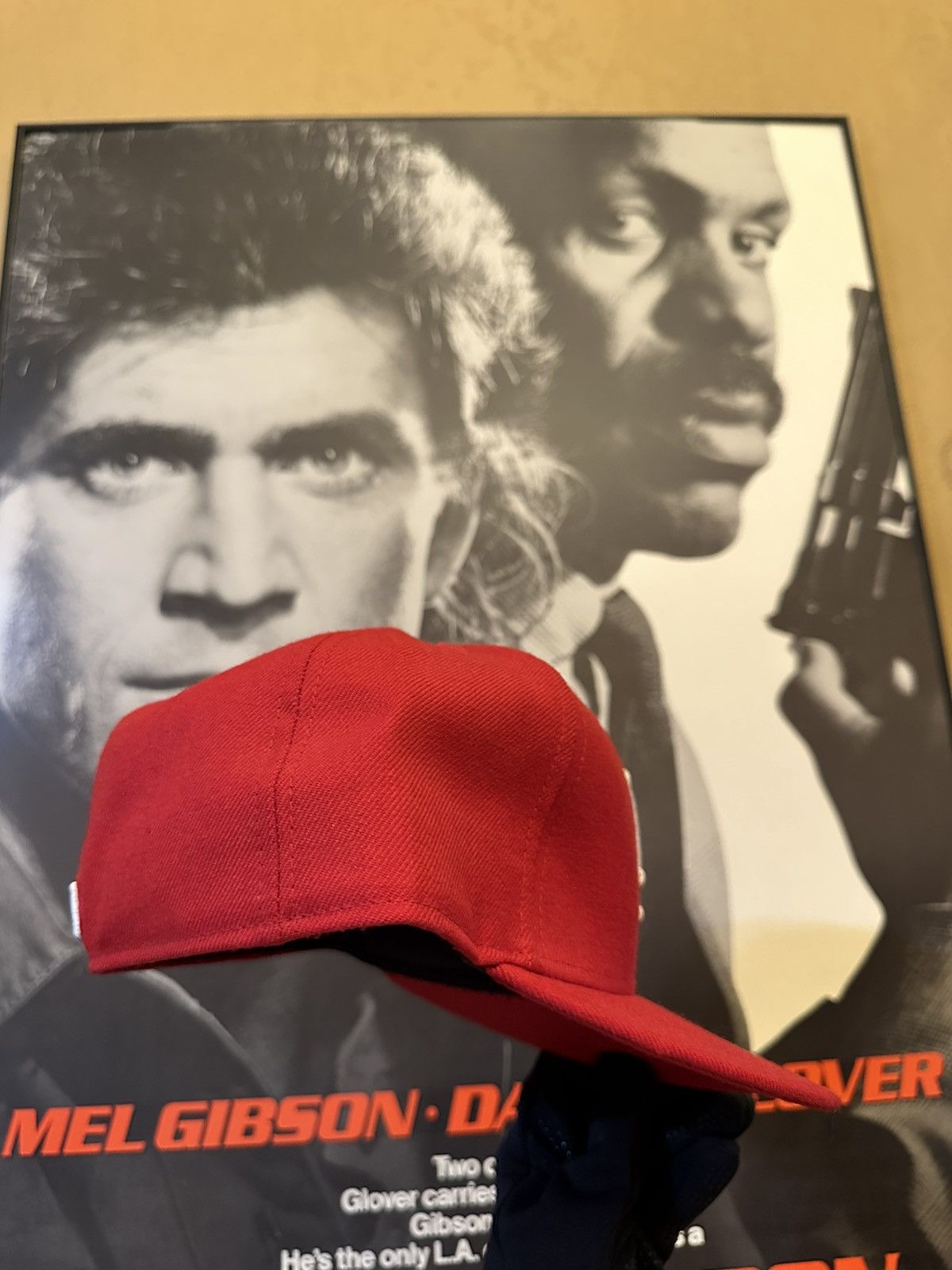 4GSELLER × MLB × New Era ALL RED Los Angeles Dodgers 59Fifty Fitted Hat 7 1/2 Size ONE SIZE - 5 Thumbnail