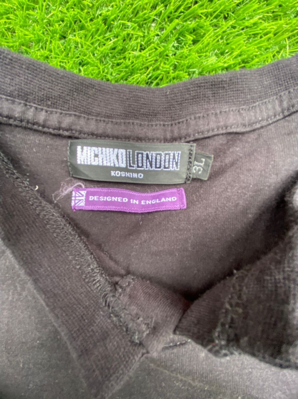 Michiko Koshino London Michiko London Koshino Tee Spellout Logo Size US XXL / EU 58 / 5 - 6 Thumbnail