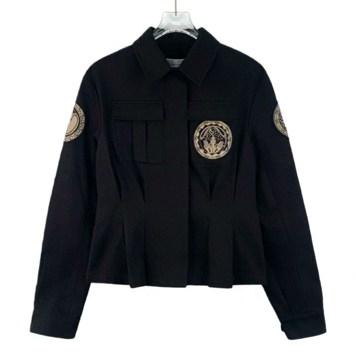 Dior Dior Black Badge Embroidered Cotton Jacket Size S / US 4 / IT 40 - 1 Thumbnail