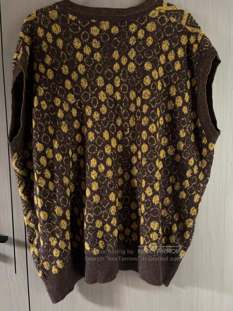 Vivienne Westwood Vivienne Westwood Square Pattern Cotton Linen Wool Vest Size US L / EU 52-54 / 3 - 3 Thumbnail
