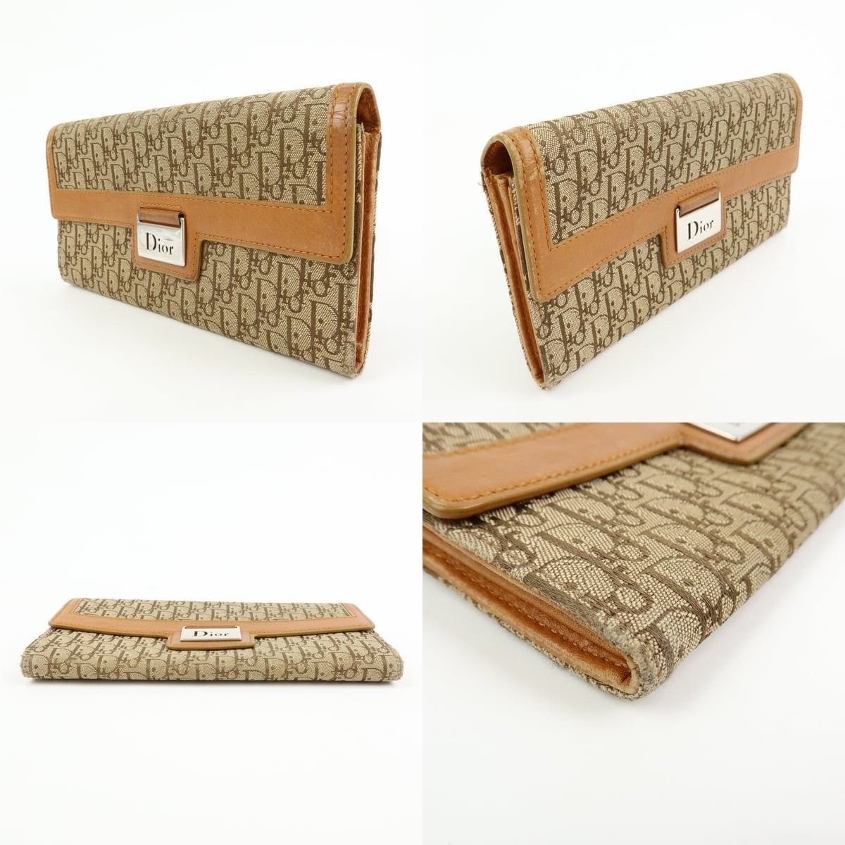Christian Dior Monsieur Christian Dior Trotter Street Chic Oblique Wallet Size ONE SIZE - 3 Thumbnail