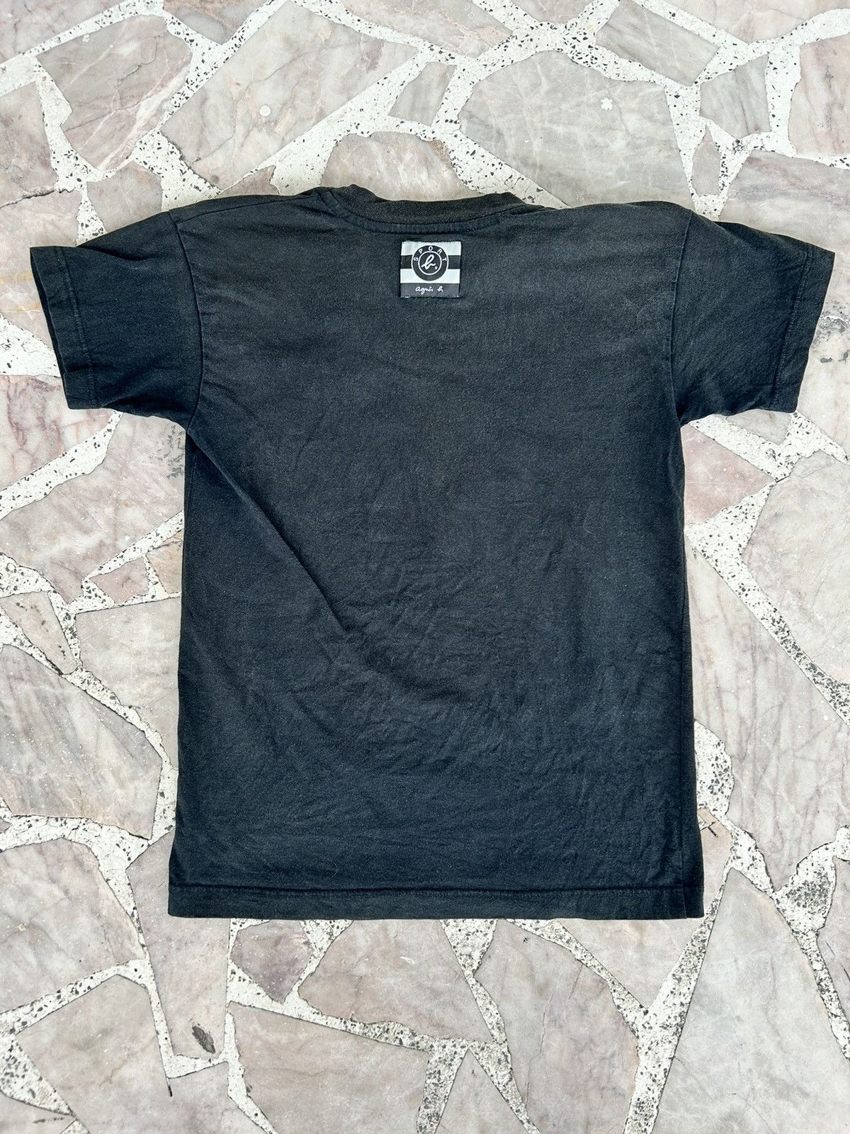 agnes b. Sport B. Vintage Fronthit Black Tee Size US S / EU 44-46 / 1 - 3 Thumbnail