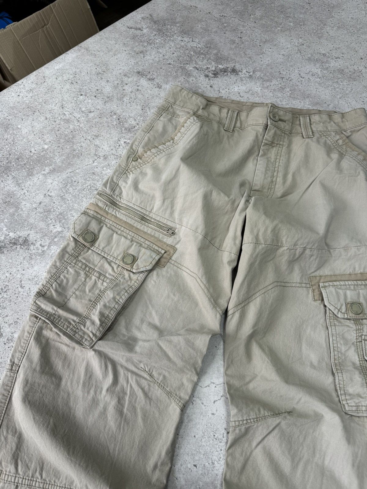 Japanese Brand Vintage Faded Cargo Julius LGB Carhartt Style Jeans Size US 30 / EU 46 - 3 Thumbnail
