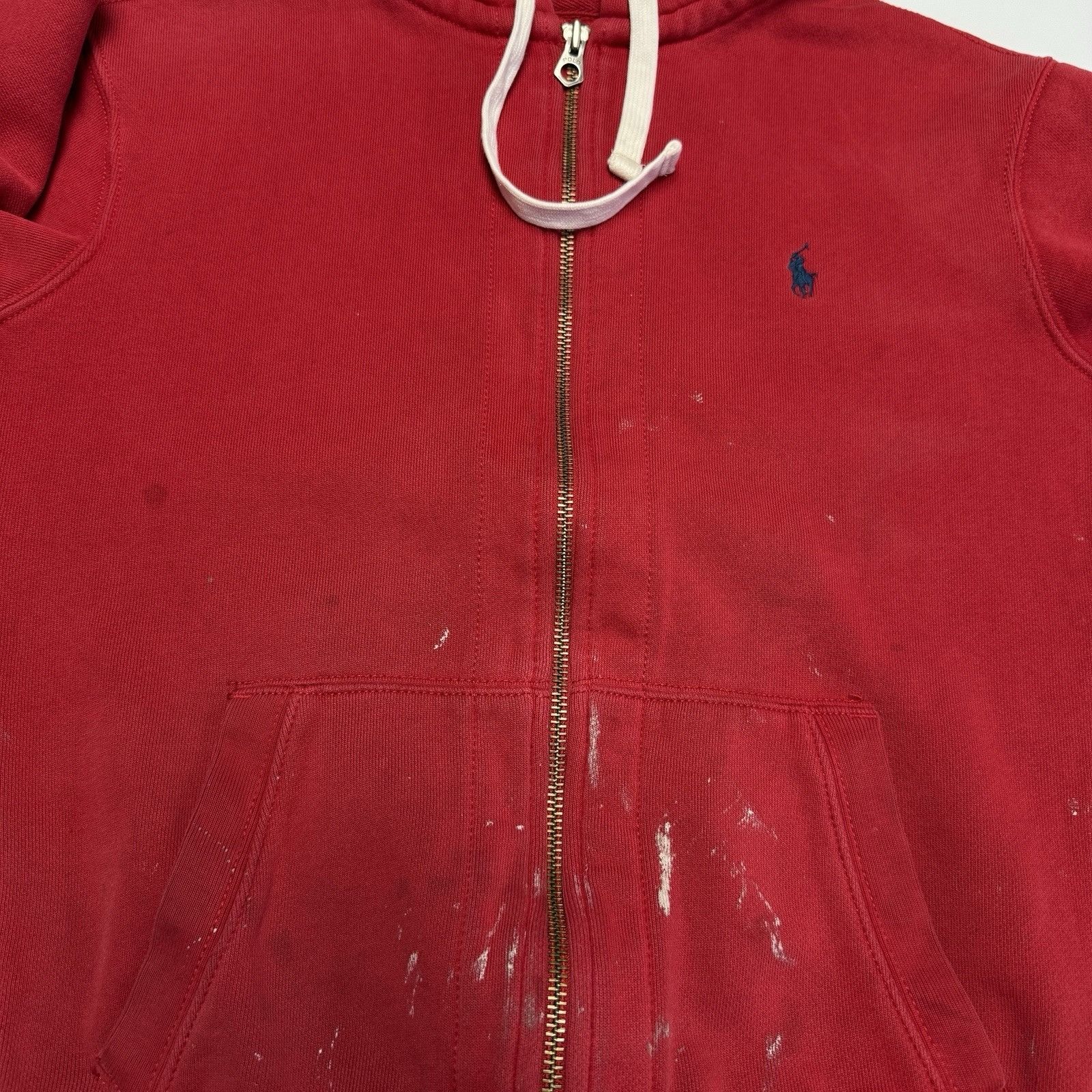 Polo Ralph Lauren Vintage Polo Ralph Lauren Hoodie Sweatshirt Mens Large Red Size US L / EU 52-54 / 3 - 5 Thumbnail