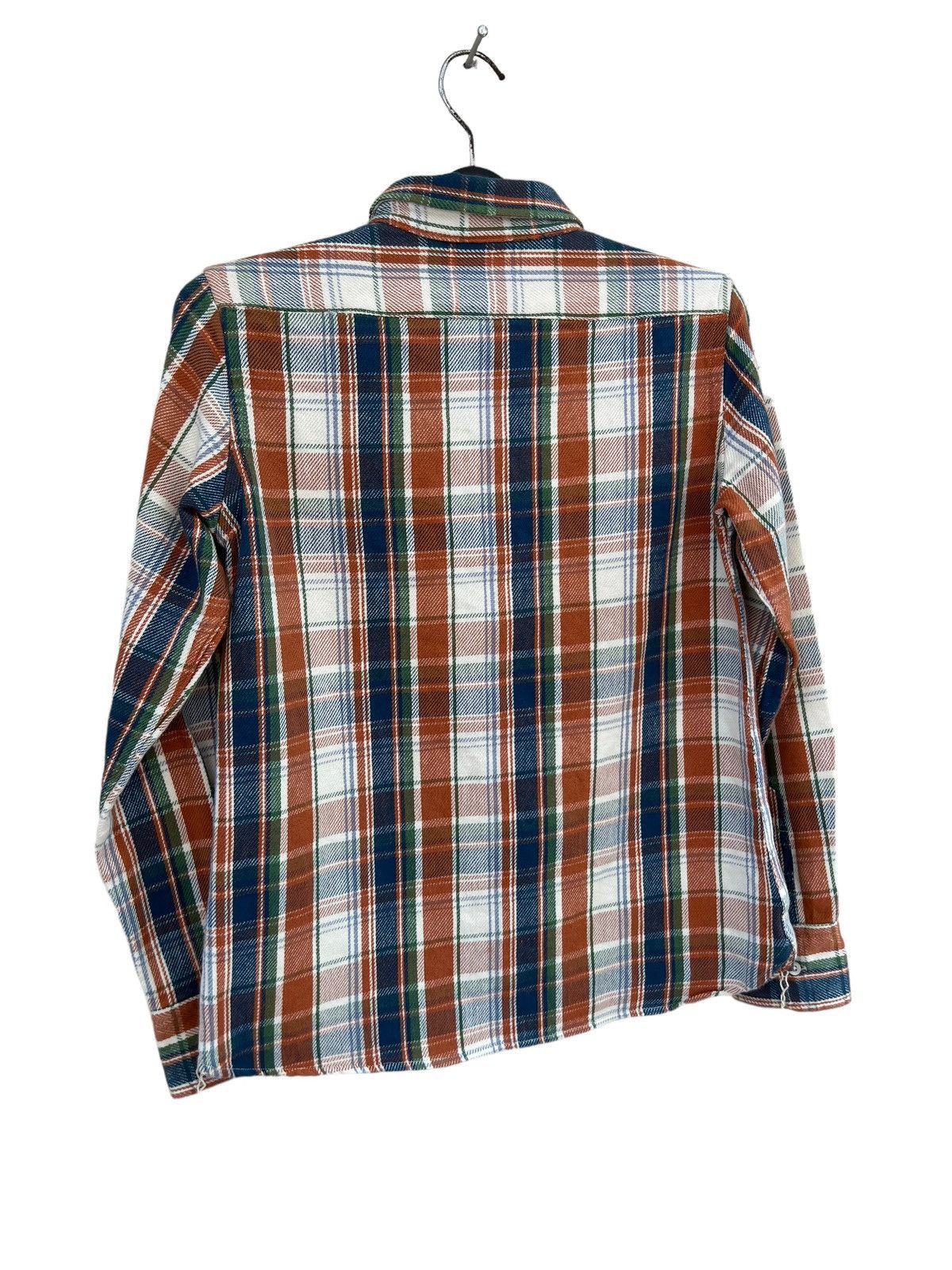 Flannel SEA Made in Japan Double Pocket Gusset Flannel Shirt Size US S / EU 44-46 / 1 - 13 Thumbnail