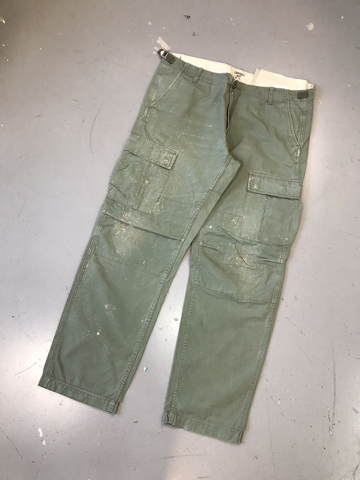 Carhartt × Vintage Vintage Carhartt (WIP) military Ripstop cargo pant Size US 38 / EU 54 - 3 Thumbnail