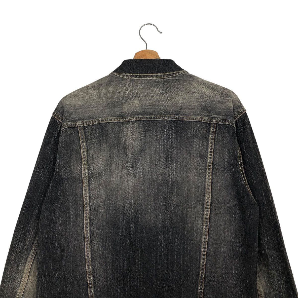 Edwin 🔥VINTAGE DENIM TRUCKER JACKET EDWIN MULTI POCKET Size US L / EU 52-54 / 3 - 10 Thumbnail