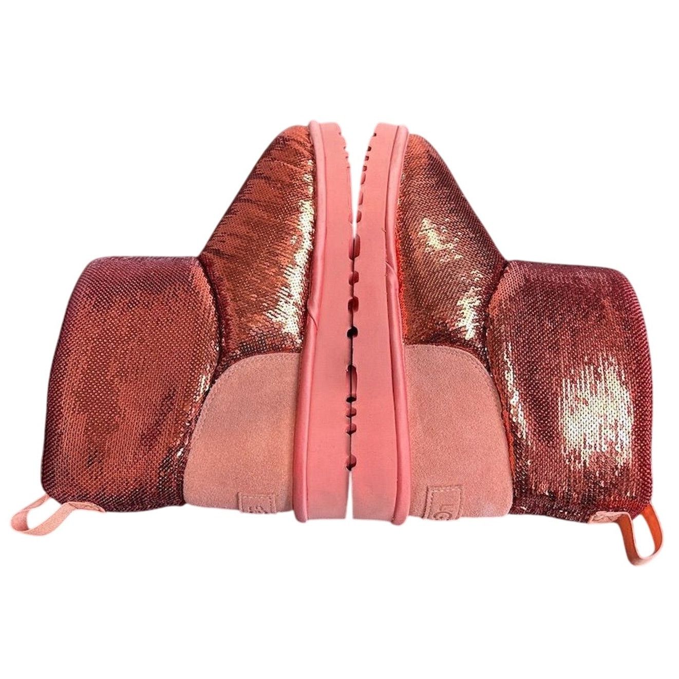 Ugg UGG Women's Classic Mini Mirror Ball Boots Pink Sequin Ankle Size US 8 / IT 38 - 9 Thumbnail