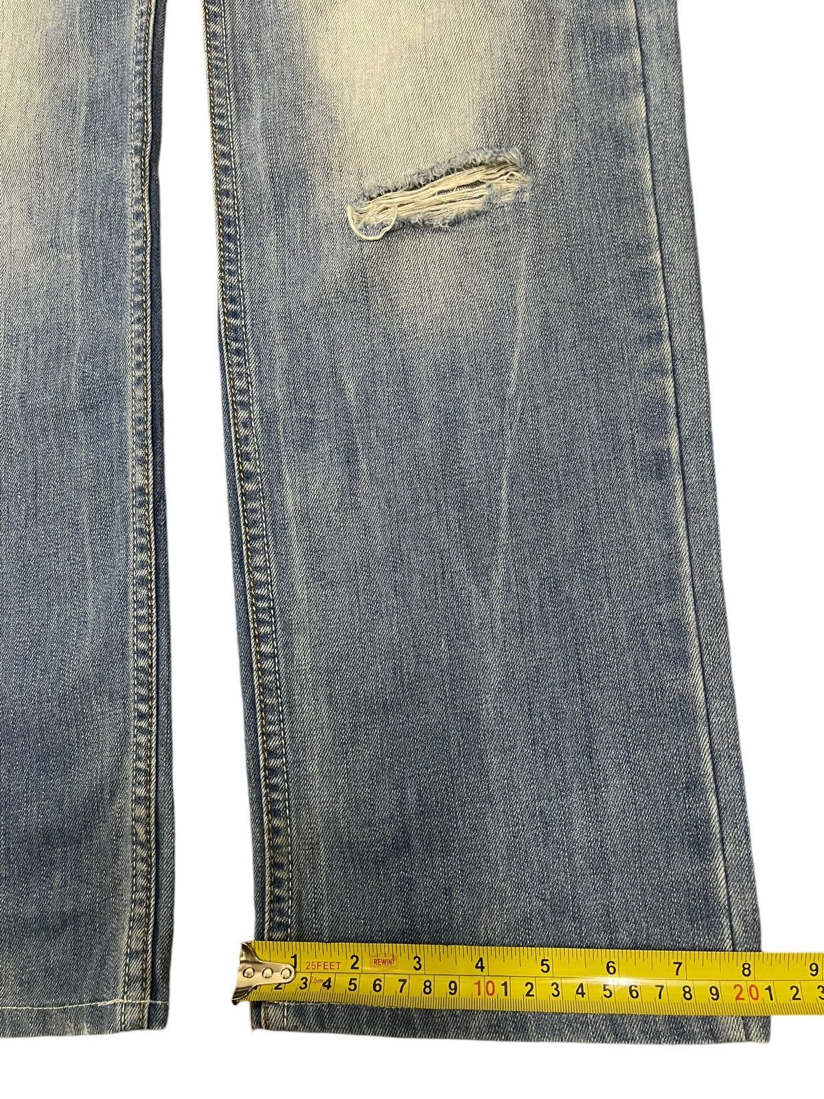 Diesel Vintage Diesel Industry Fade Wash Style Distress Loose Jeans Size US 34 / EU 50 - 17 Thumbnail