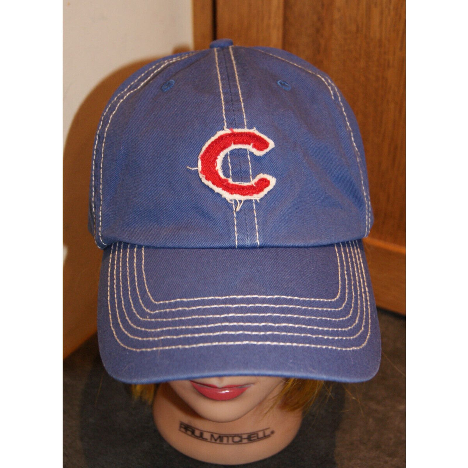 Other Chicago Cubs Stitch Logo Hat Cap Strapback Casual Fit Size ONE SIZE - 1 Thumbnail