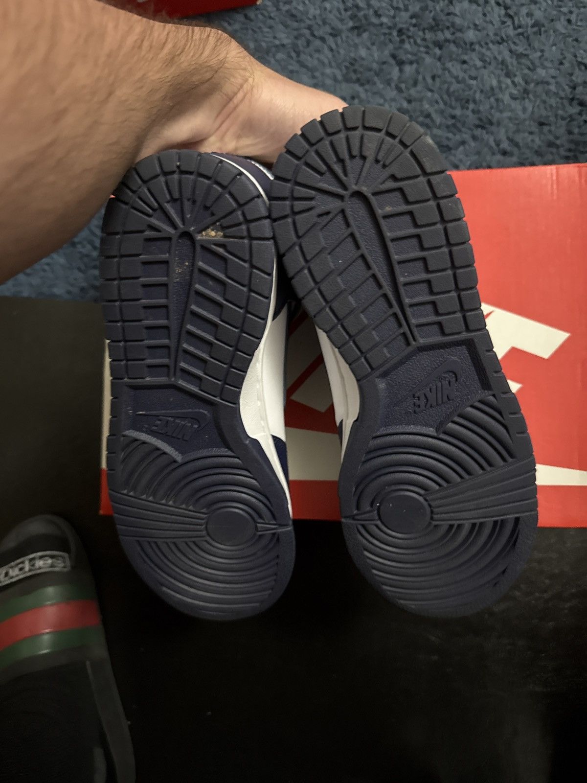 Nike Championship Navy Nike Dunk High Size US 7.5 / EU 40-41 - 5 Thumbnail