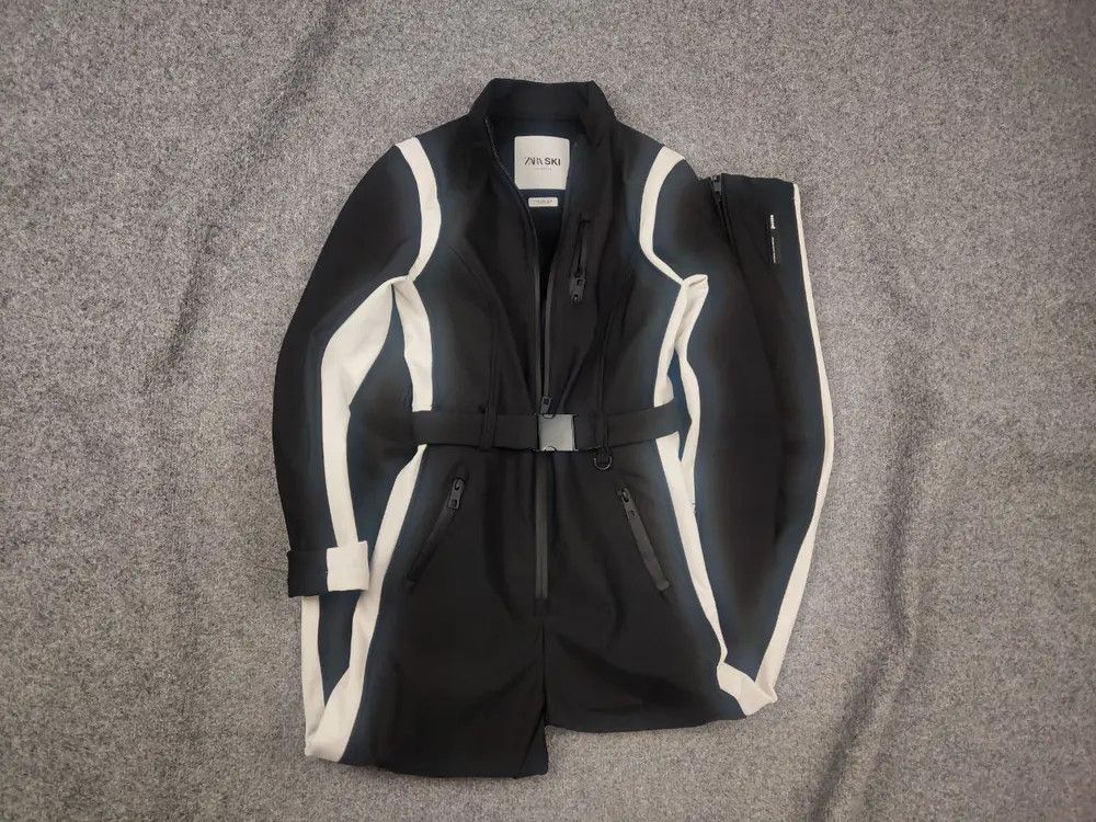 Zara Zara Ski REcco Jumpsuit Snowsuit Fleece Lined Pants Size 34" / US 12 / IT 48 - 1 Thumbnail
