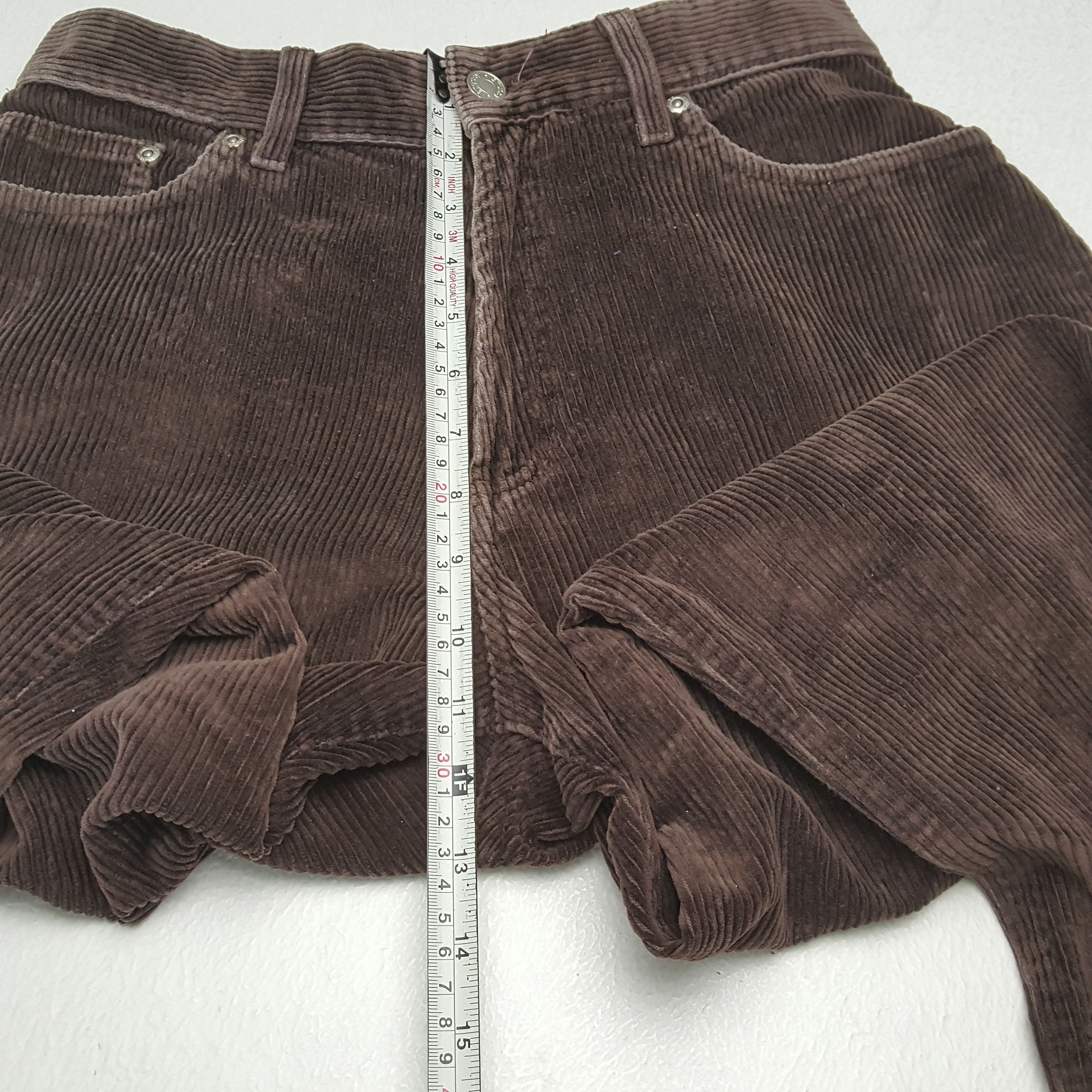 Stussy × Vintage STUSSY Streetwear Custom Art Corduroy Pant Size US 27 - 8 Thumbnail
