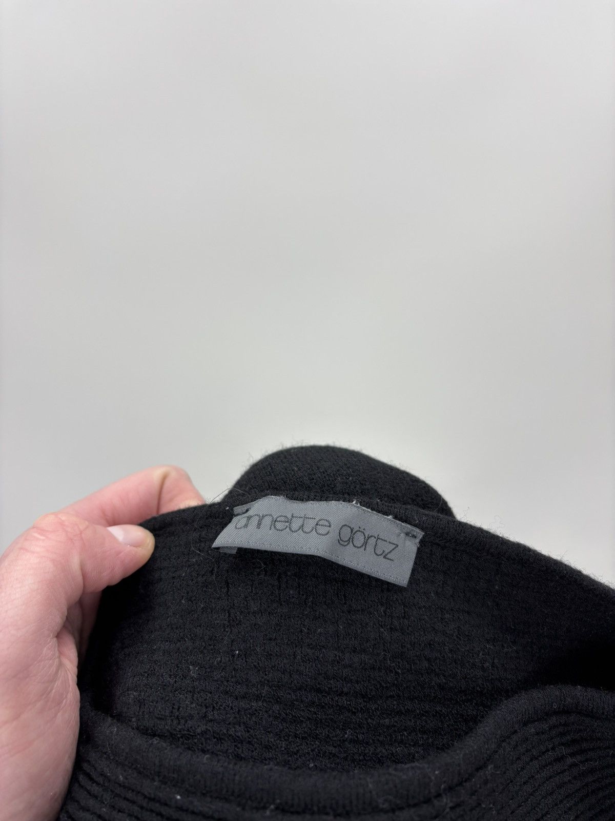 Annette Gortz Womens sweater Annette Gortz Size XS/S Color Black Size S / US 4 / IT 40 - 10 Thumbnail