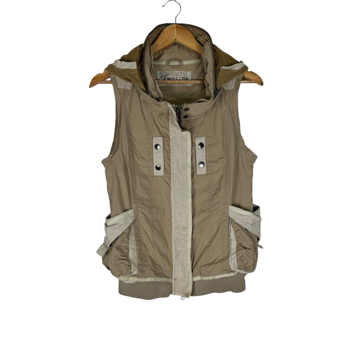 Japanese Brand CYNICAL TACTICAL HOODIE VEST LIKE LGB Size M / US 6-8 / IT 42-44 - 7 Thumbnail