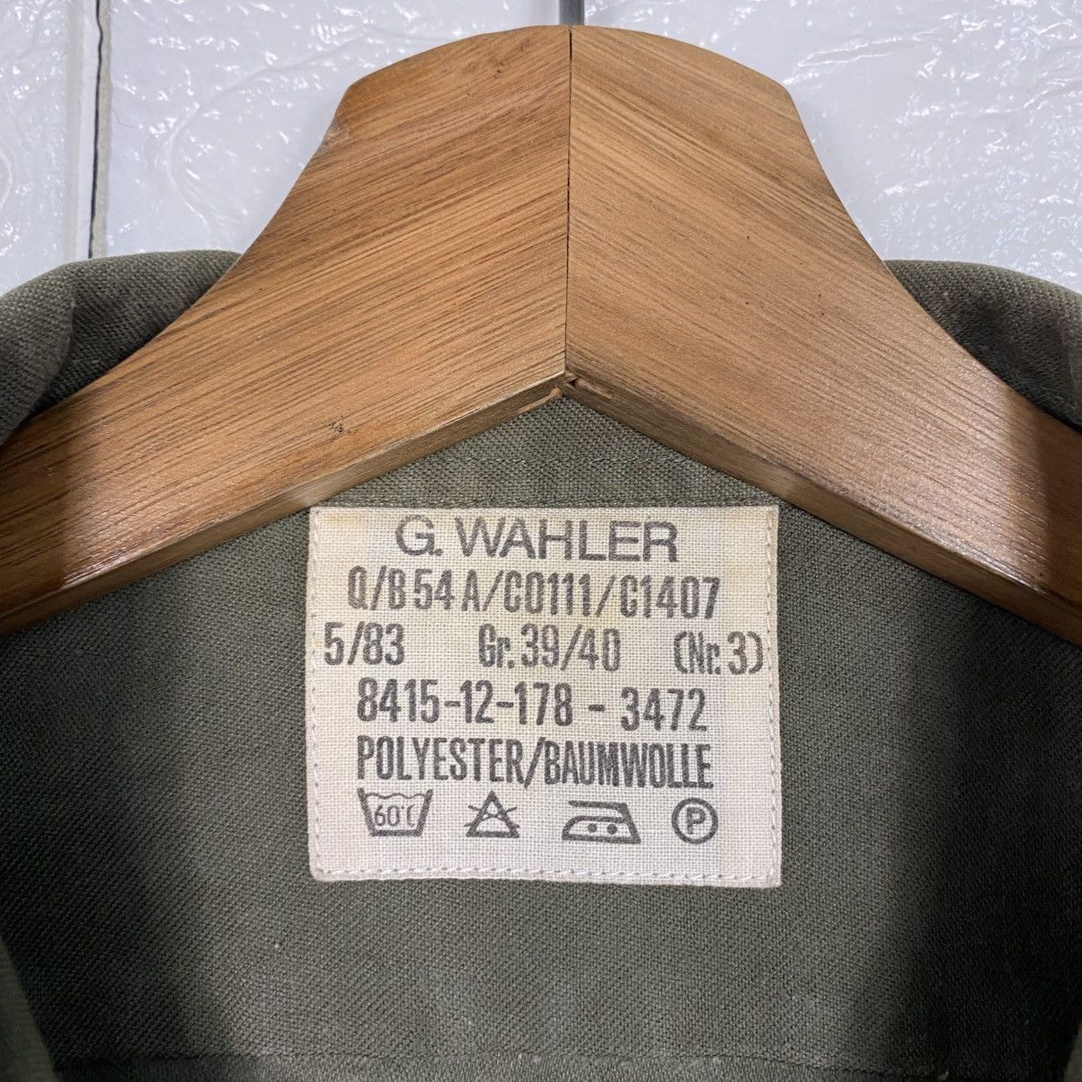 Vintage Vintage Chore Military Jacket Cargo Multi Pocket G. Wahler Size US M / EU 48-50 / 2 - 18 Thumbnail