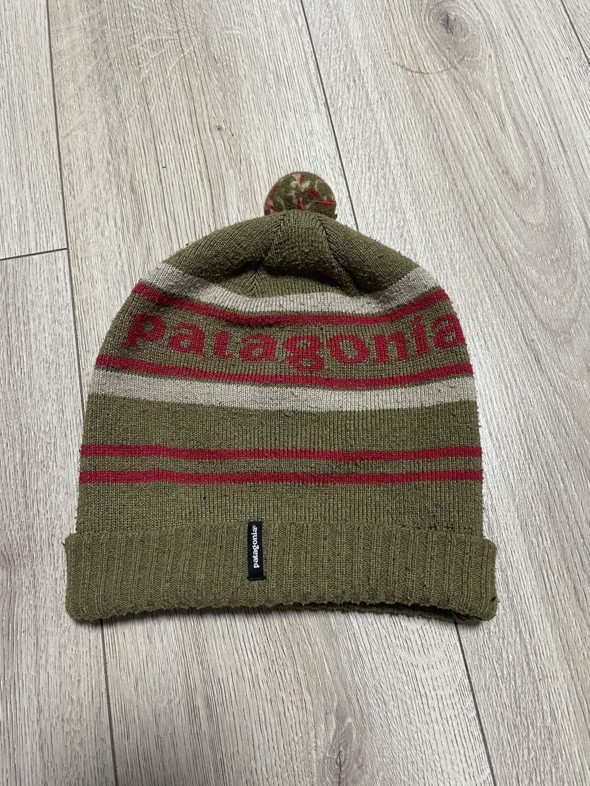 Patagonia × Vintage Vintage Patagonia Hat 90s Knit Y2K Outdoor Size ONE SIZE - 1 Thumbnail